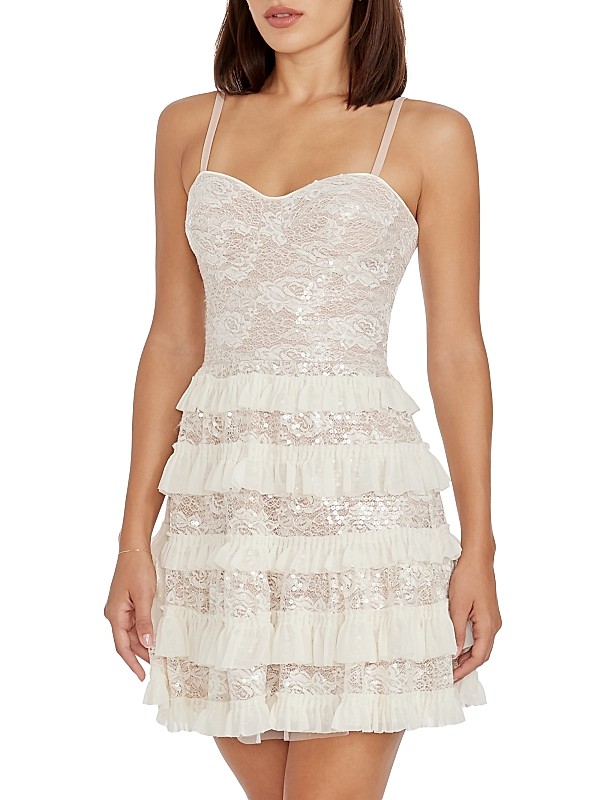 Shop Dress The Population Summer Brynlee Lace Minidress Shop Dress The Population Summer Brynlee Lace Minidress