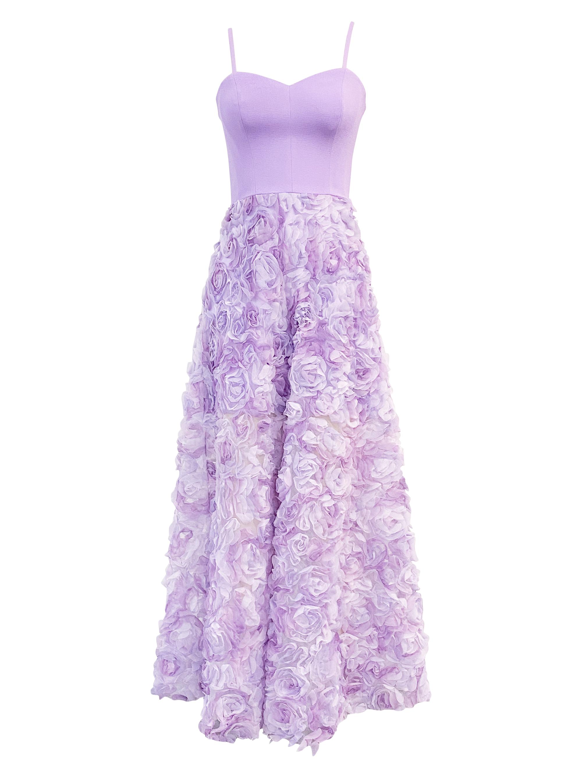 dress the population sabrina floral embroidered dress Saloni Saffier Bouquet Sabrina Midi Dress Saffier Bouquet / 6 main image 0