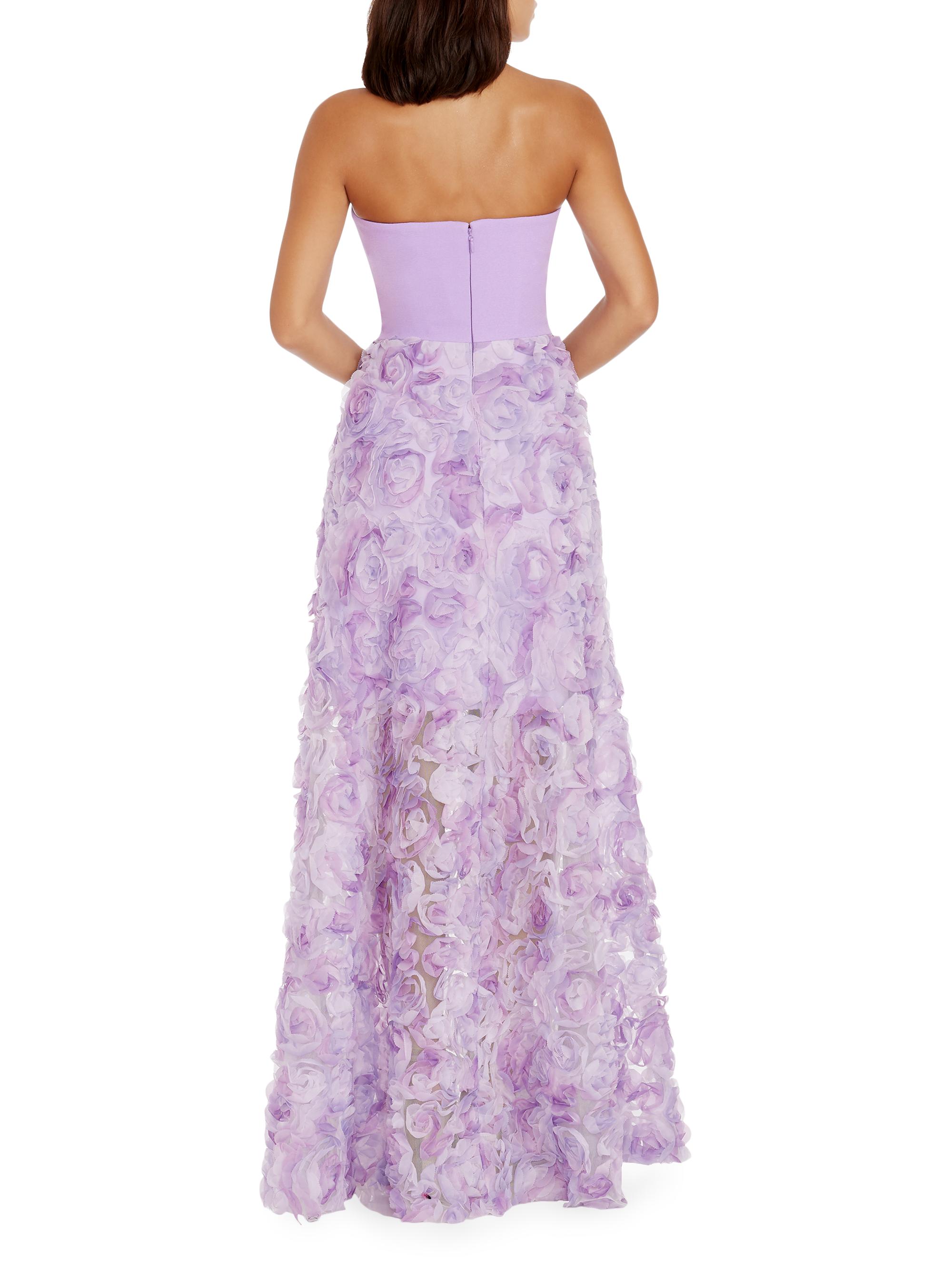 Dress The Population Summer Audrina Floral Appliqu Gown | Saks Fifth Avenue