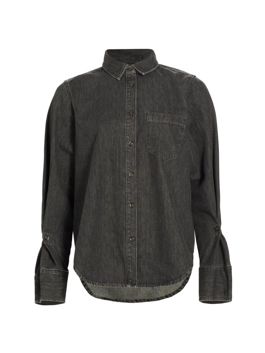 Derek Lam 10 Crosby ★ エイドリアン Vネック リブ Tシャツ Derek Lam 10 Crosby – Twigs