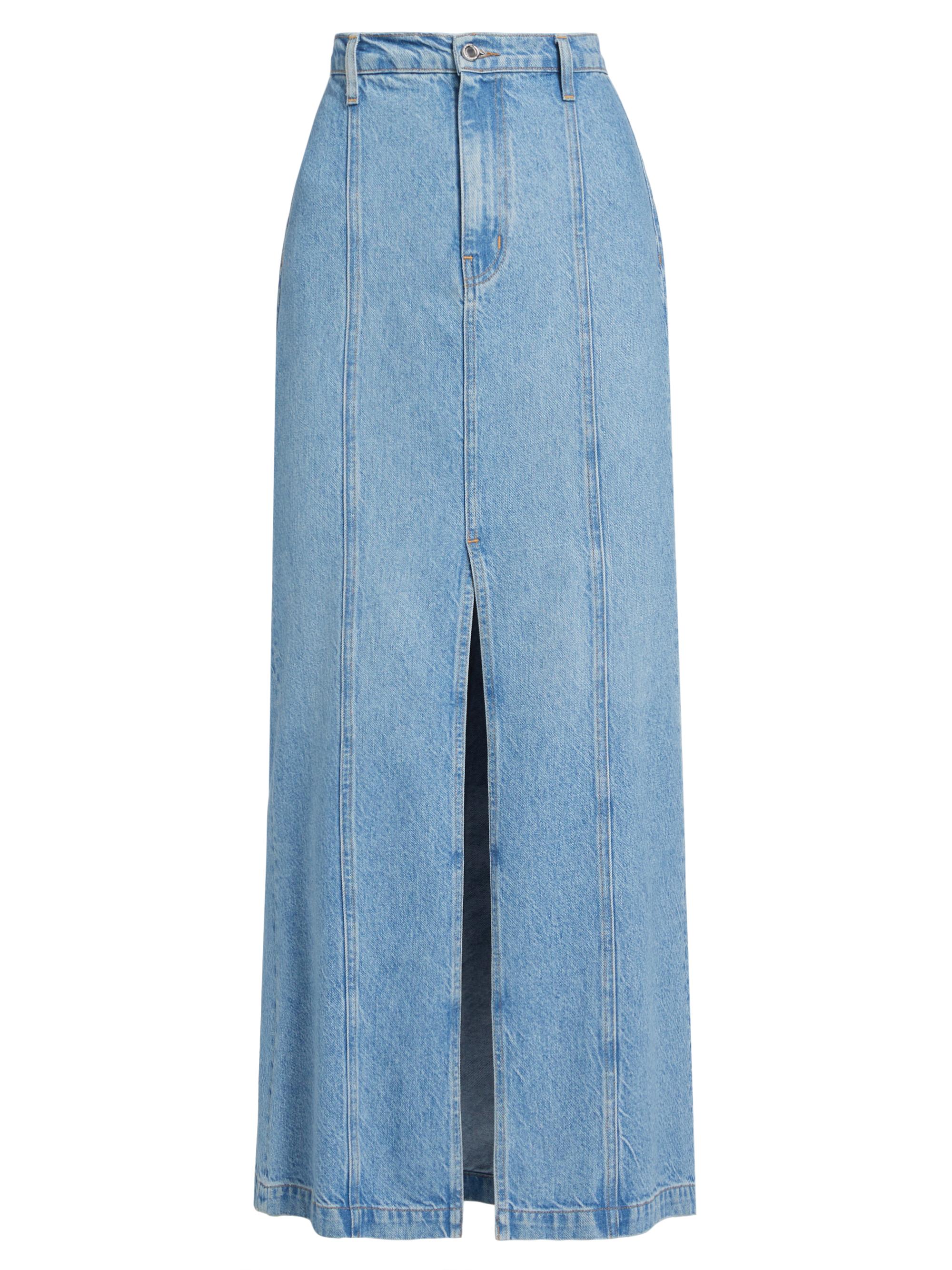 Derek Lam 10 Crosby Zoe Denim Maxi Skirt | Saks Fifth Avenue