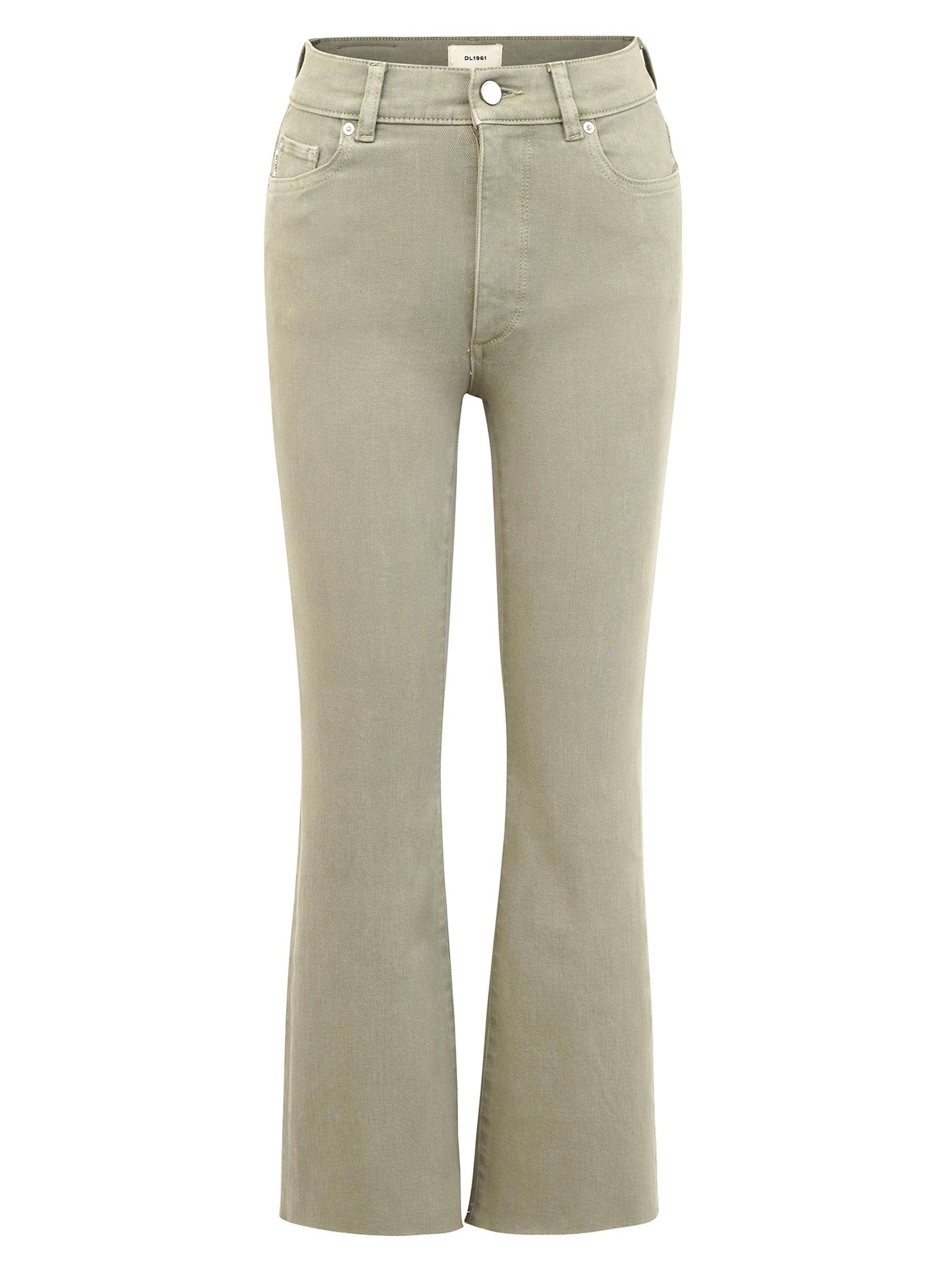 DL1961 Women's Bridget Instasculpt Boot-Cut Jeans - Alpine Green