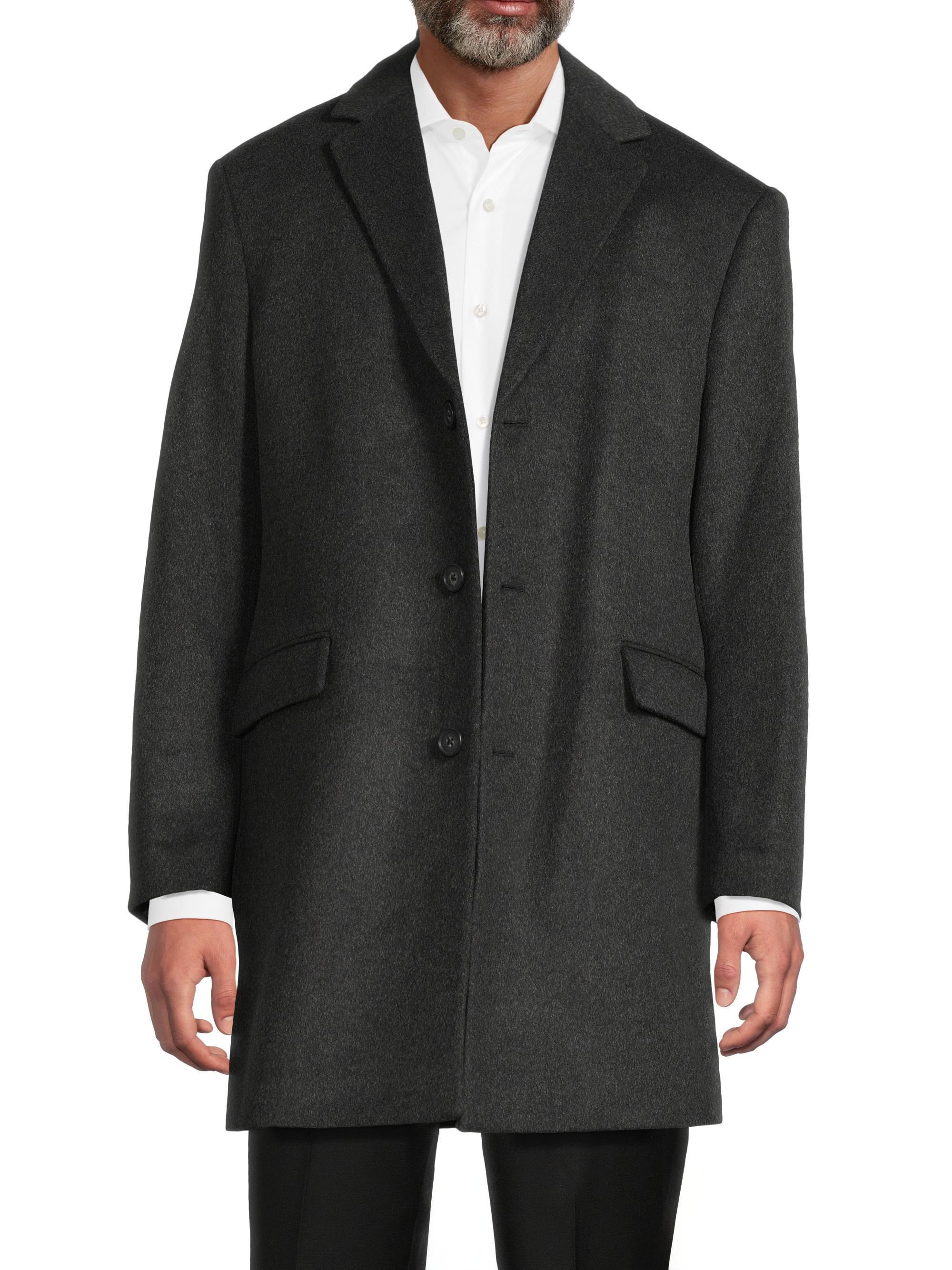 Saks Fifth Avenue COLLECTION Fashion Wool-Cashmere Top Coat | Saks