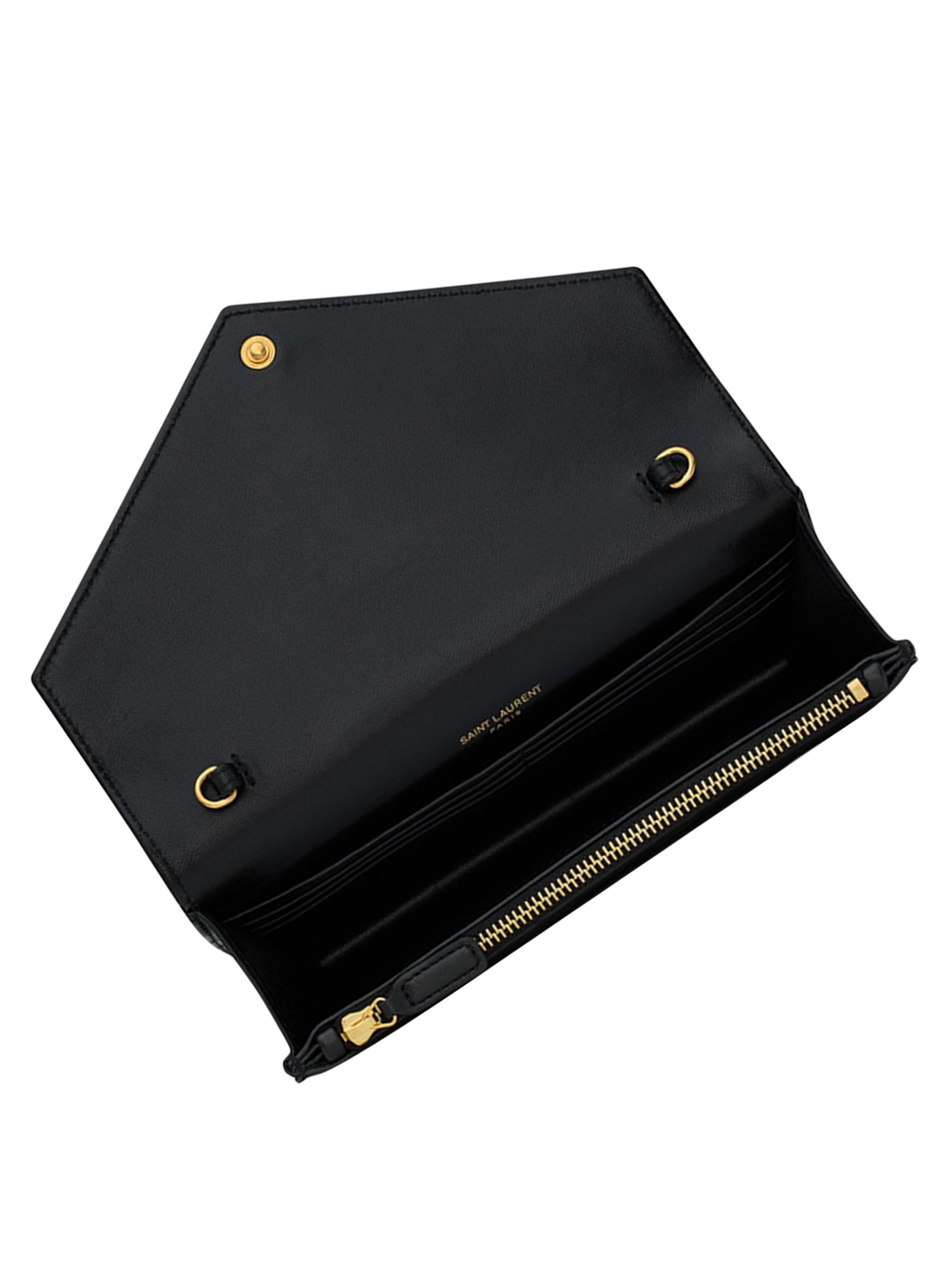 Cassandre Envelope Chain Wallet in Lambskin