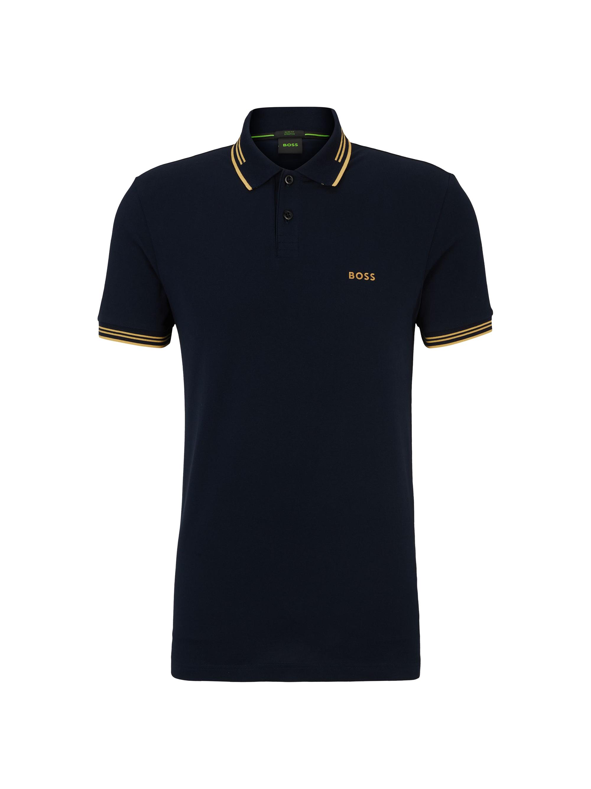 BOSS Paddy Polo Shirt in Quick-Dry Ribbed Fabric | Saks Fifth Avenue