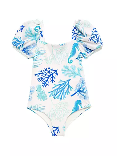 Baby Girl's, Little Girl's & Girl's Tornasol Bubble One-Piece Swimsuit