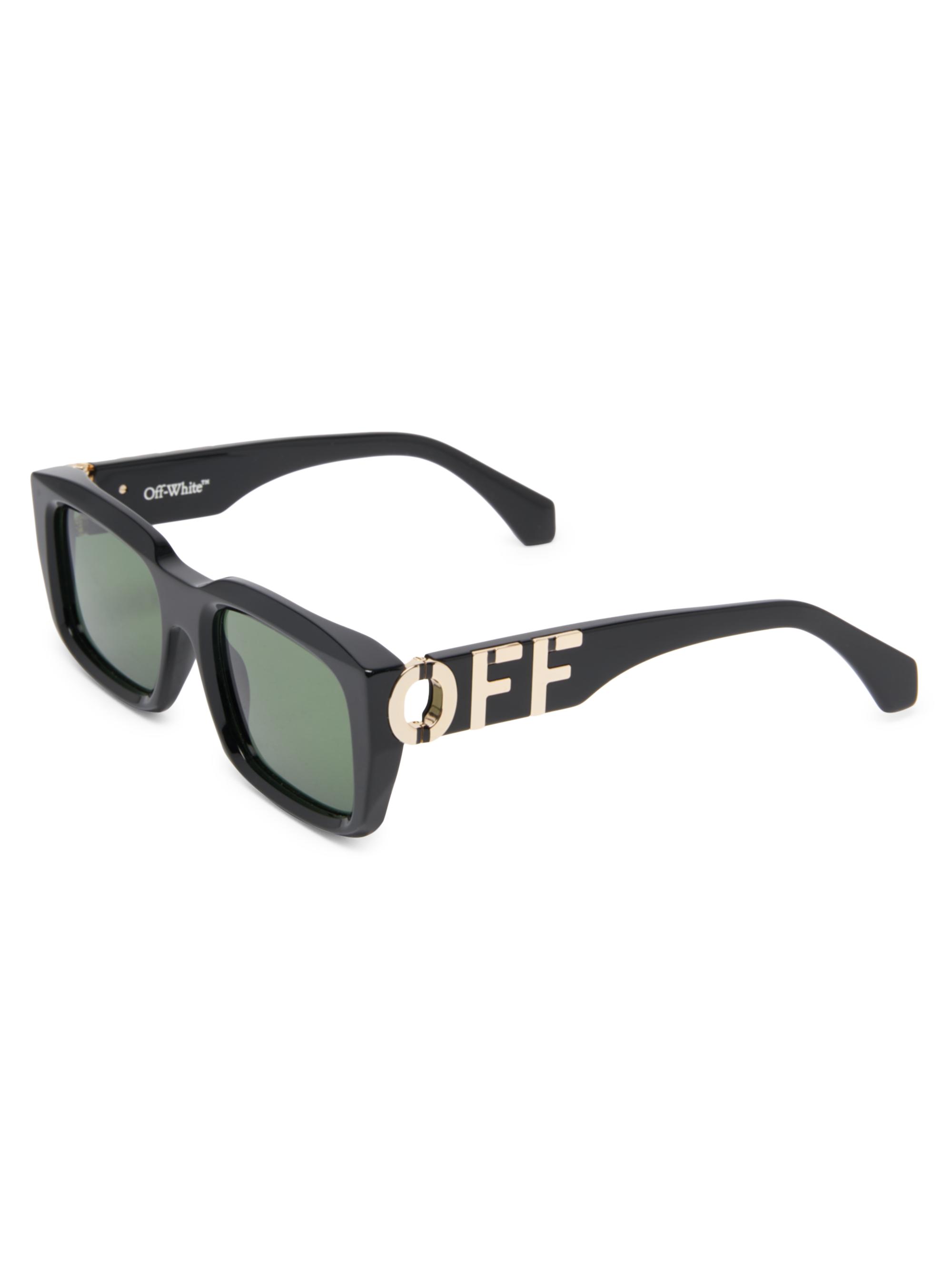 Off-White Men's 54MM Hays Sunglasses - Grey Dark Grey