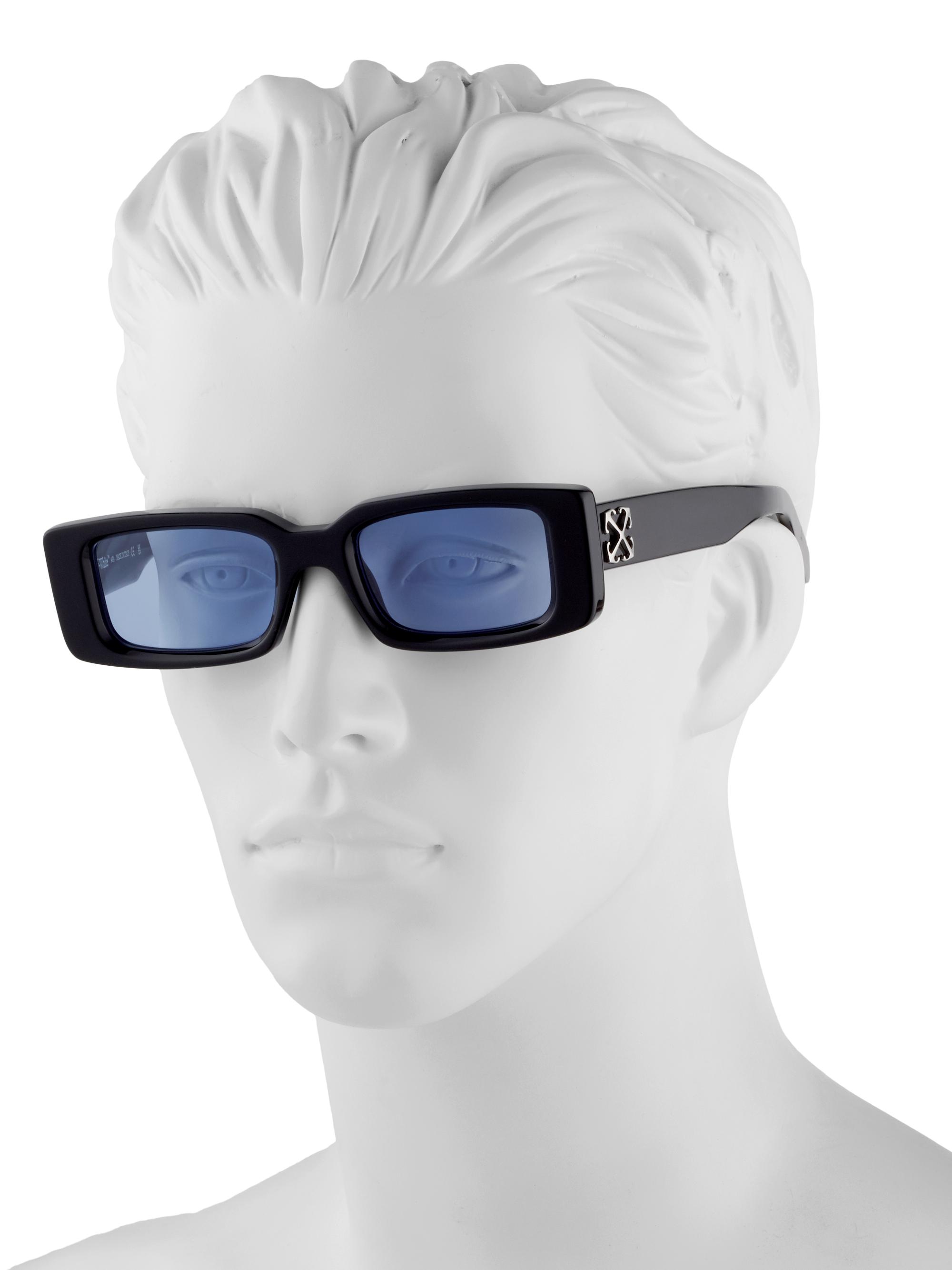 た*し様 オフホワイト　OFF-WHITE Arthur OERI016 サング Off-White Arthur Oeri016 Rectangle Sunglasses | Fashion Eyewear US