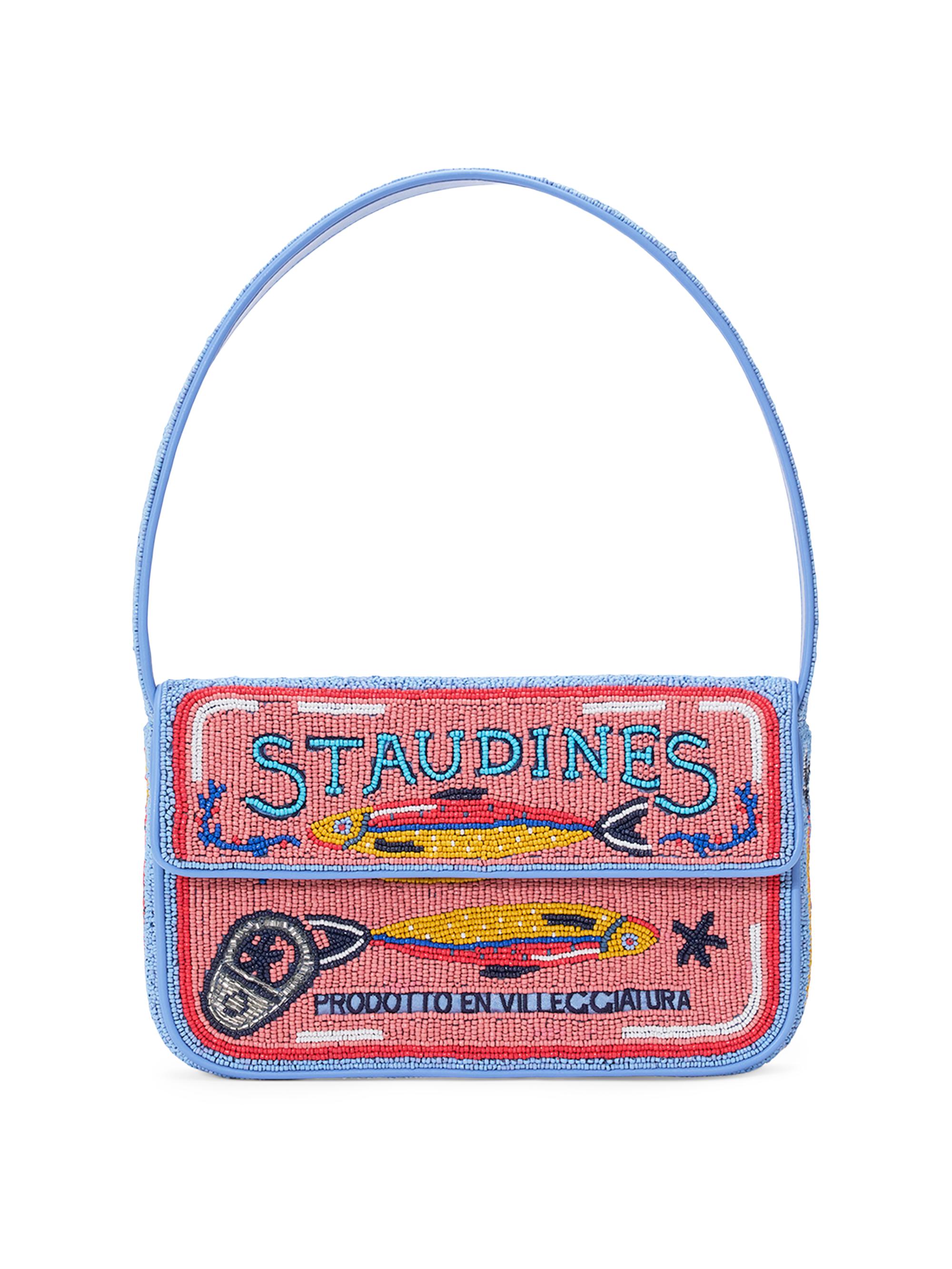 Staud Women's Tommy Beaded ines Shoulder Bag - ines Pink