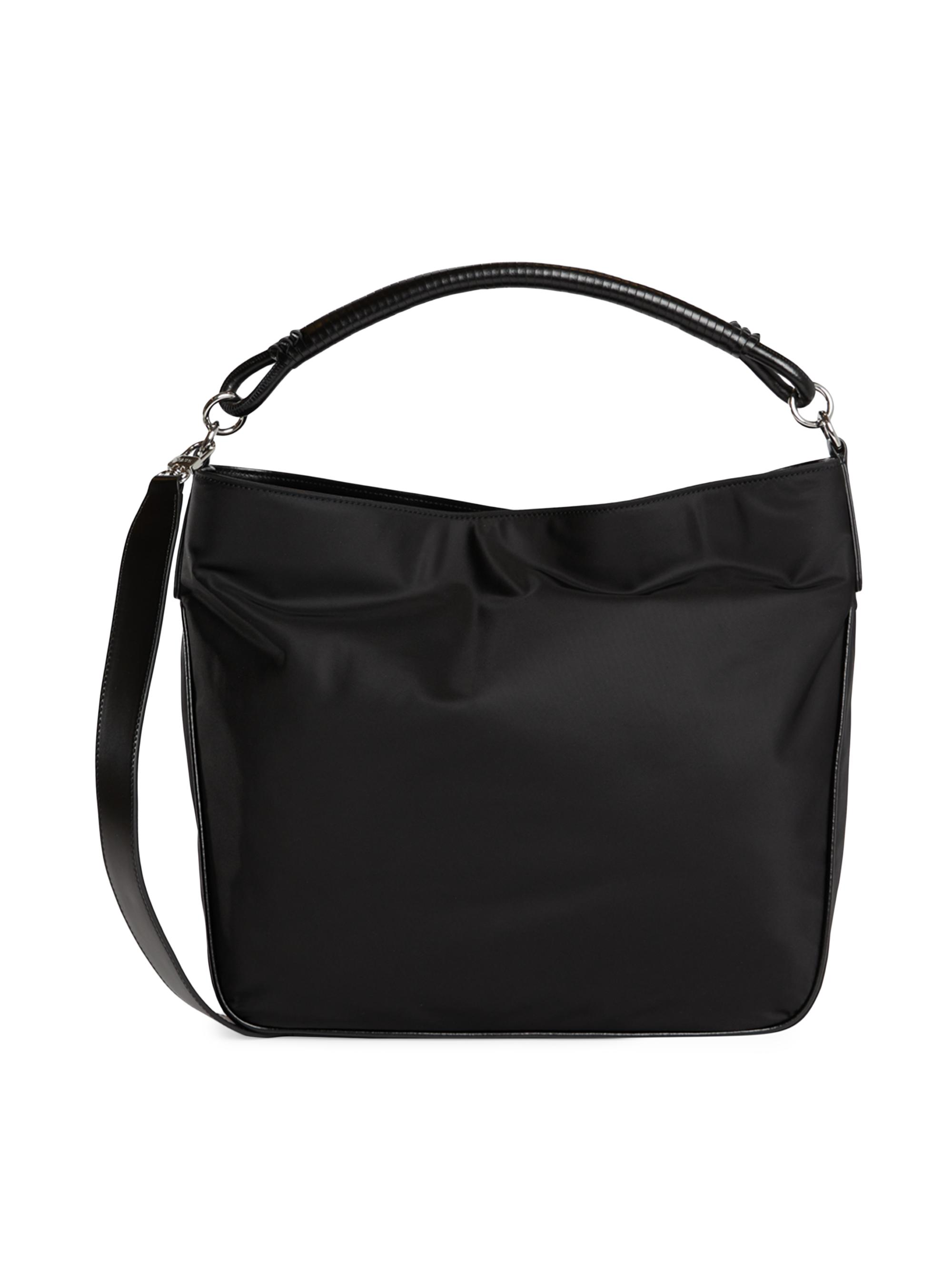 Staud Women's Perry Nylon Shoulder Bag - Black