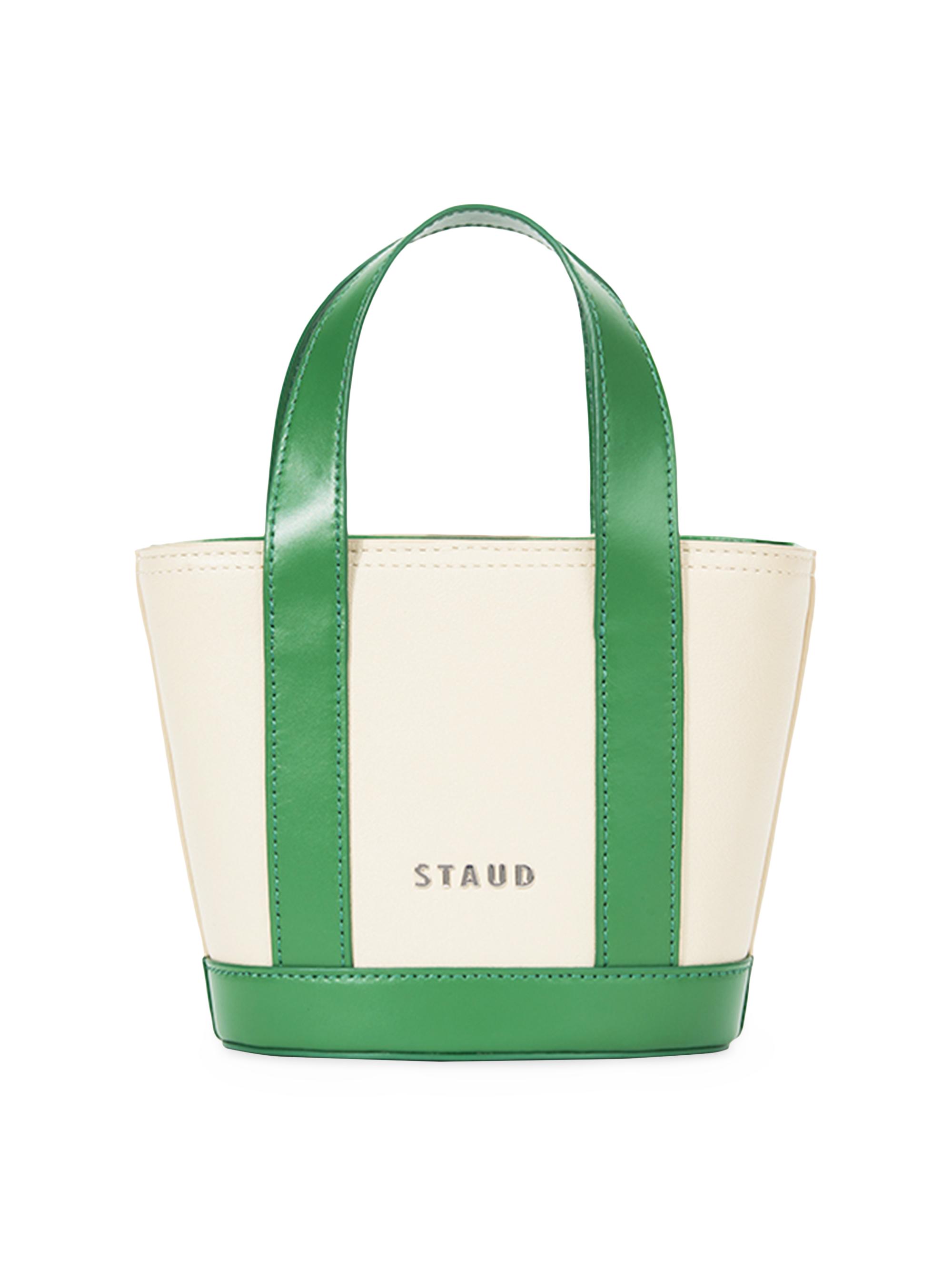 STAUD mini Allora tote - Neutrals