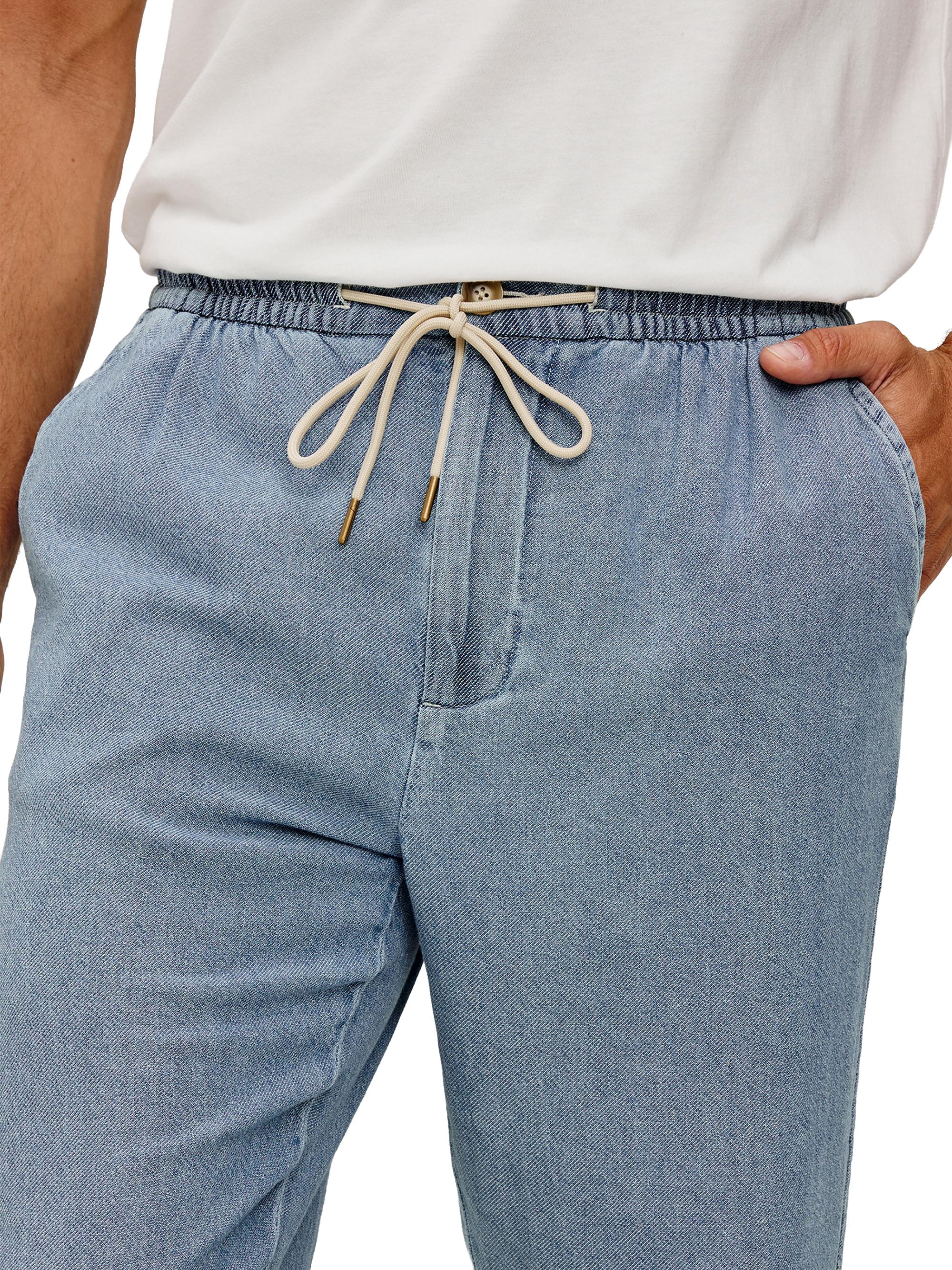 Rails Men's Callum Drawstring Pants - Medium Wash Indigo | Thumbnail 5