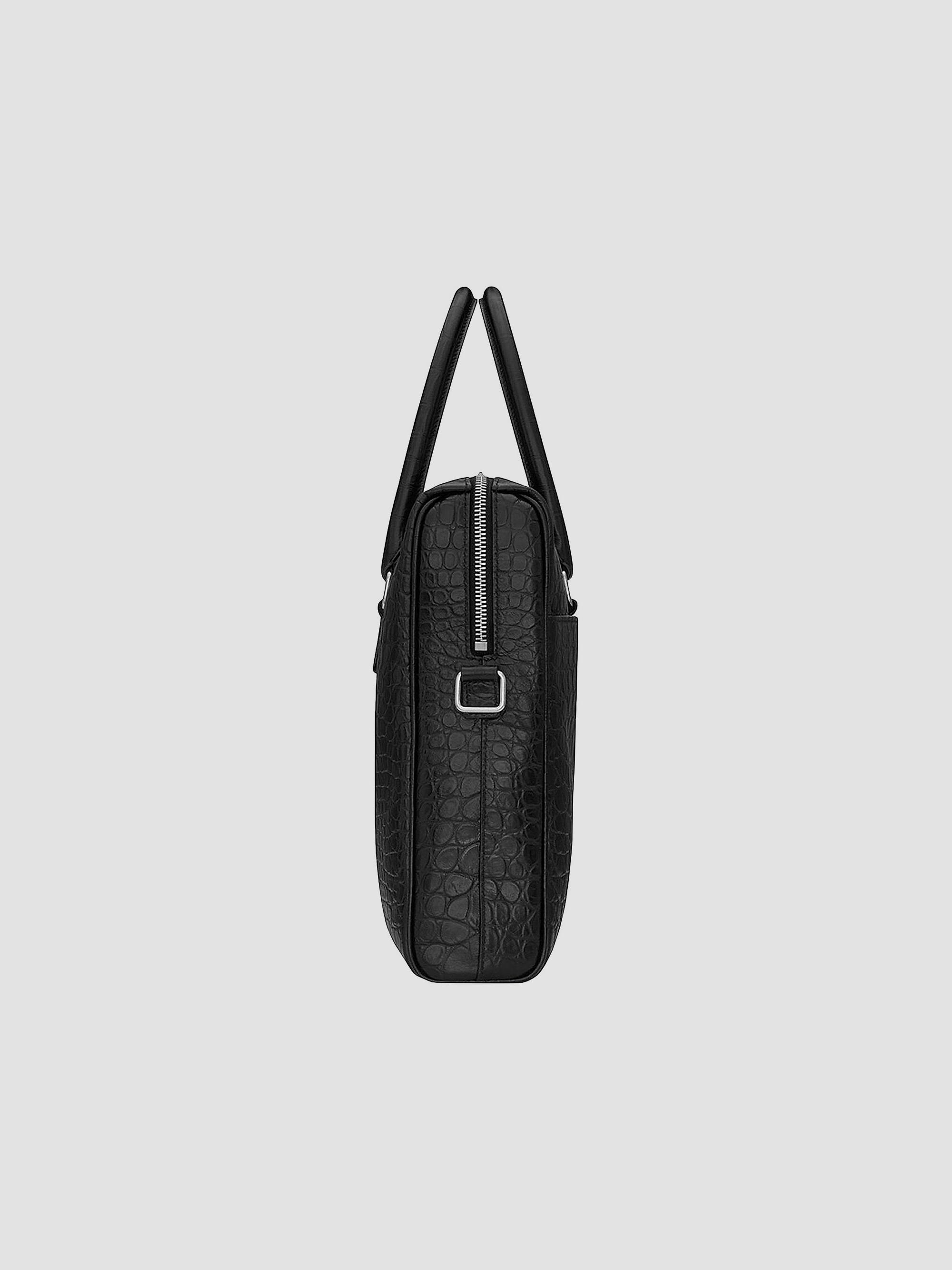 Saint Laurent Duffle Briefcase Bag in Matte Leather | Saks Fifth