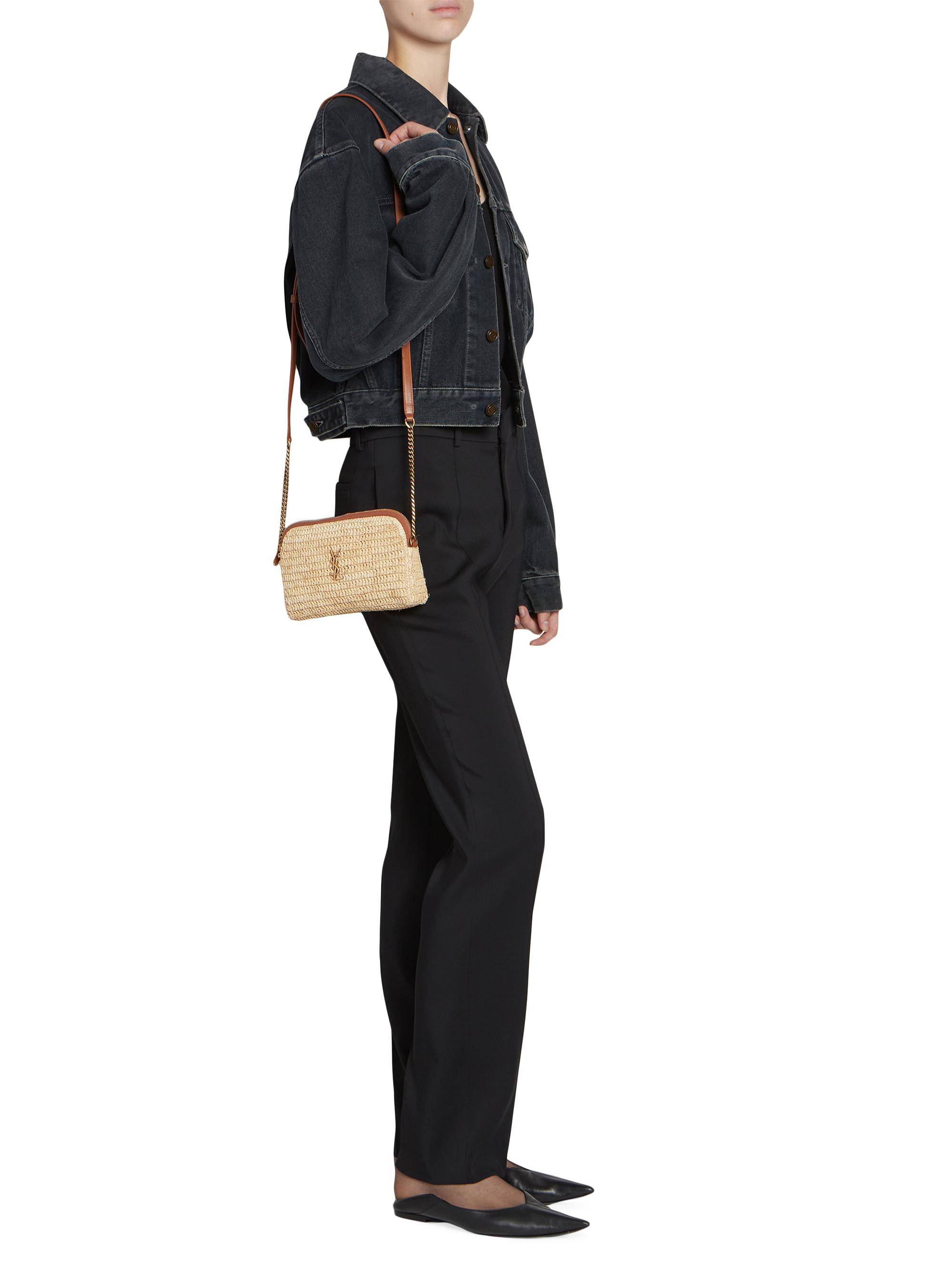 美品✨【SAINT LAURENT】ボウタイ　正規品　クリーニング済 Saint Laurent Gaby Zipped Pouch | Saks Fifth Avenue