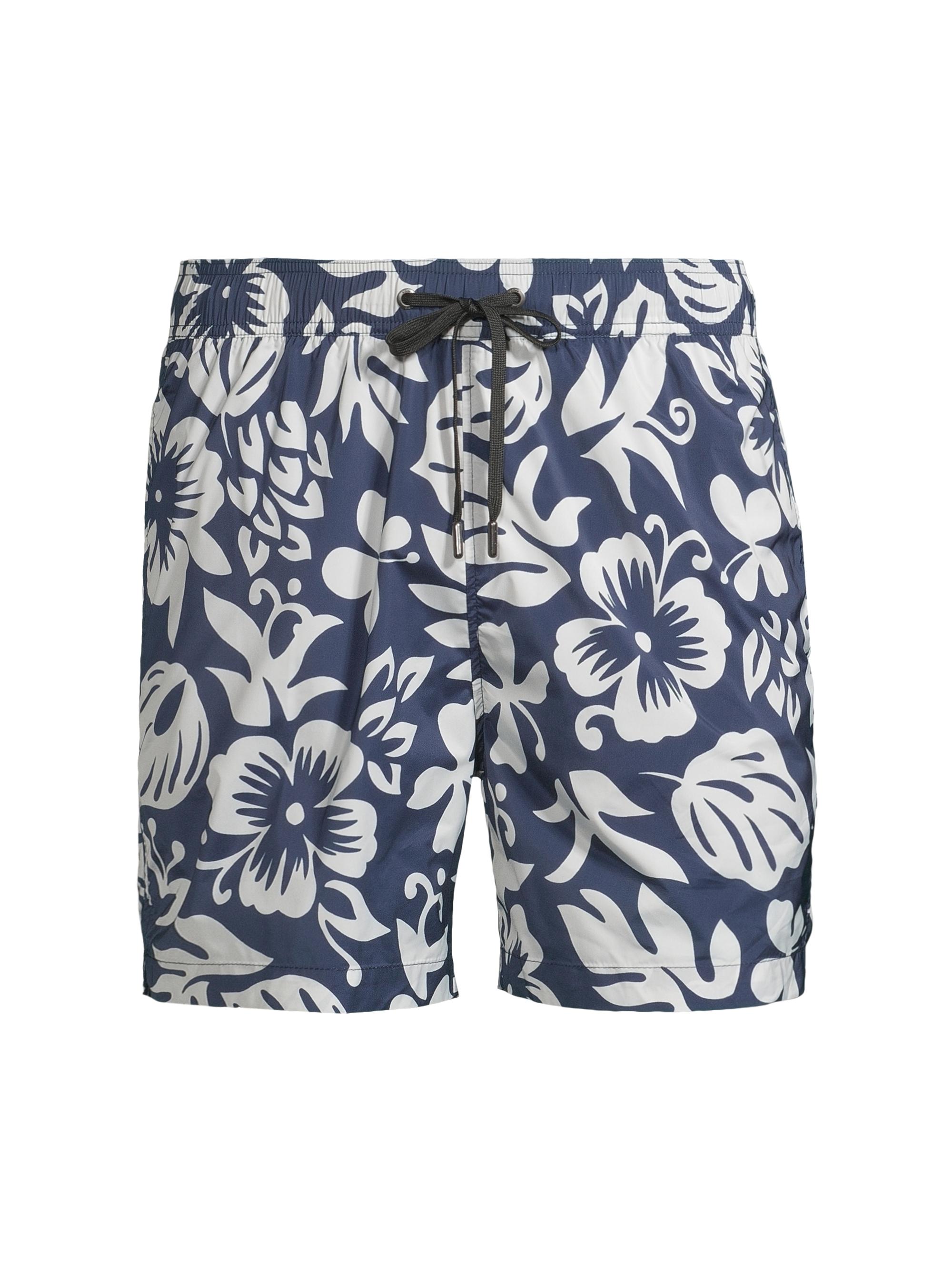 Onia Men's Charles 5'Floral Swim Shorts - Deep Navy