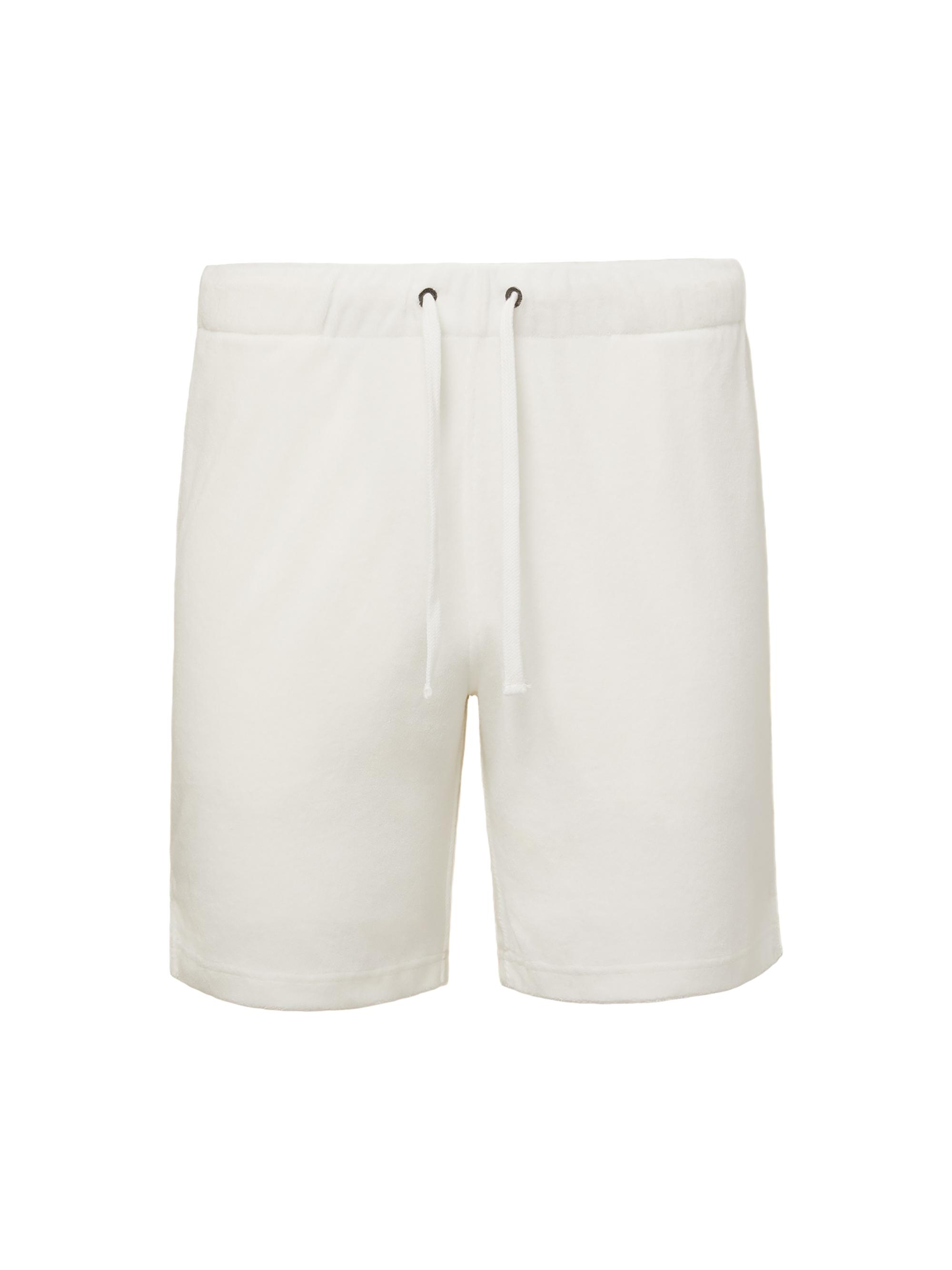 Onia Men's Towel Terry Pull-On Shorts - White