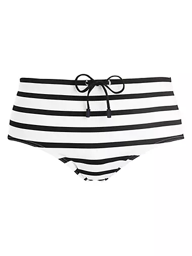 Striped Swim Briefs