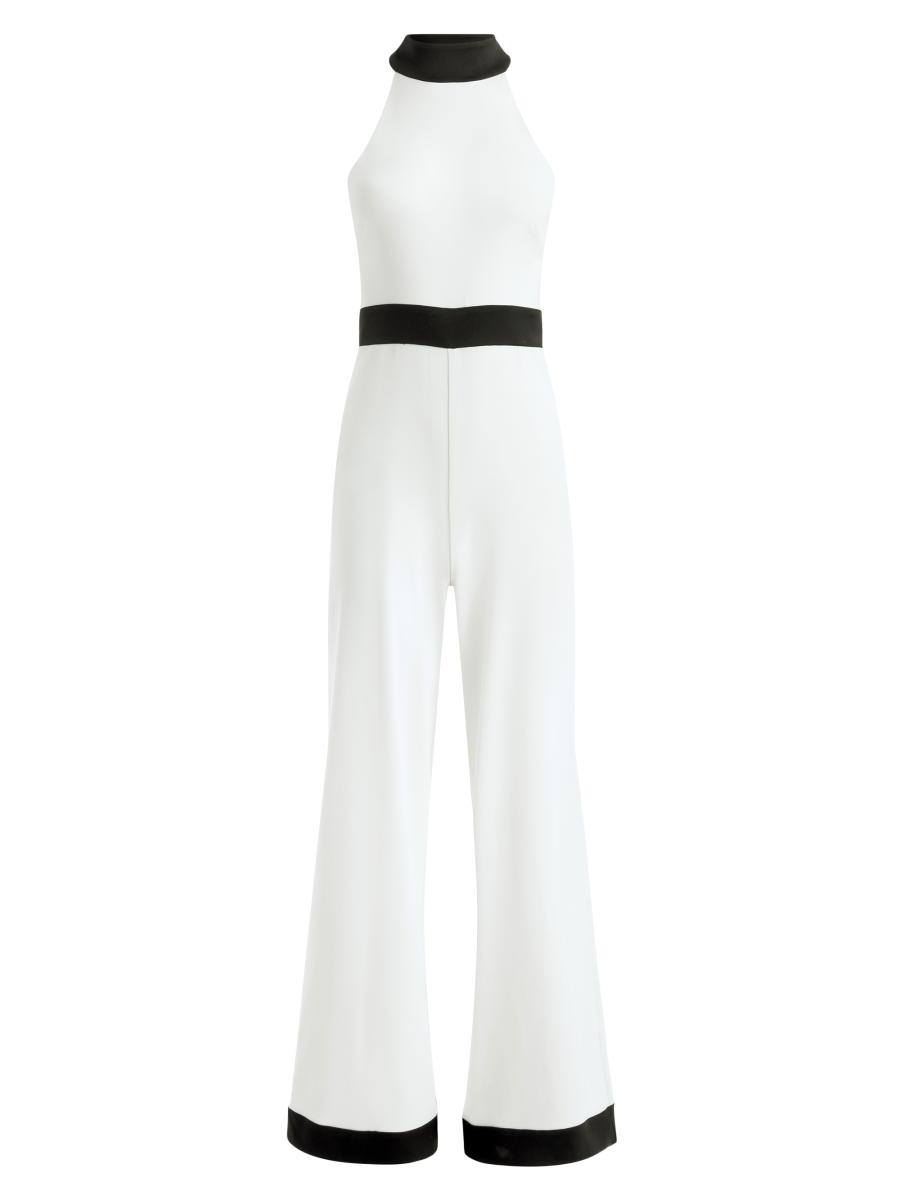 Alice + Olivia Cataline Sleeveless Wide-Leg Jumpsuit | Saks