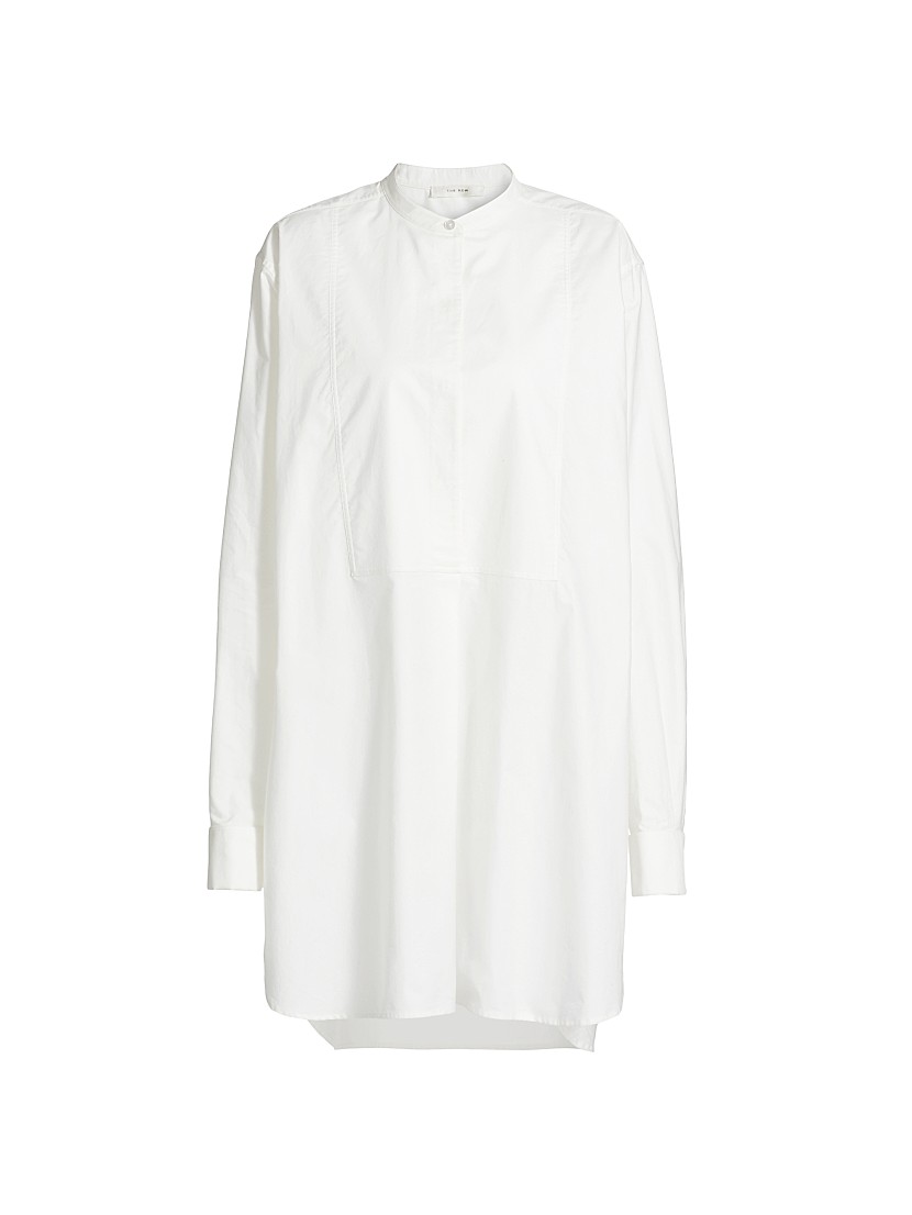 Shop The Row Hari Cotton Longline Shirt | Saks Fifth Avenue Shop The Row Hari Cotton Longline Shirt | Saks Fifth Avenue