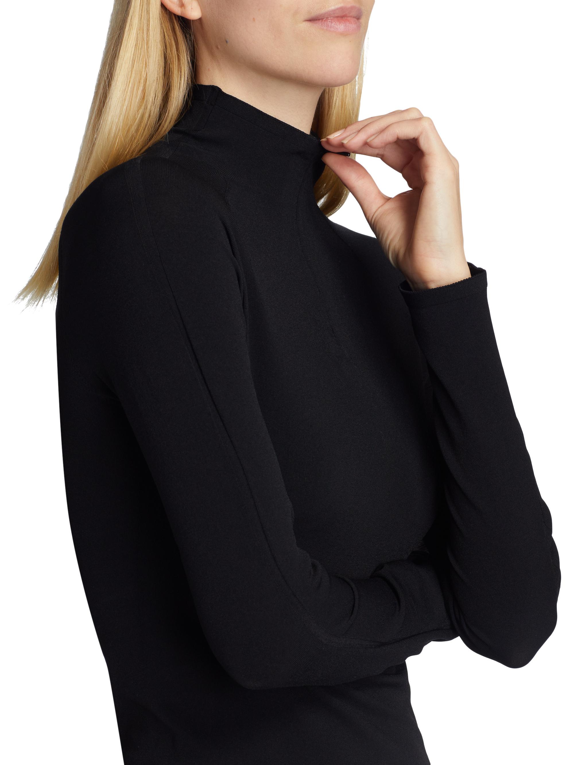 The Row Patti Mock Turtleneck Shell Top | Saks Fifth Avenue