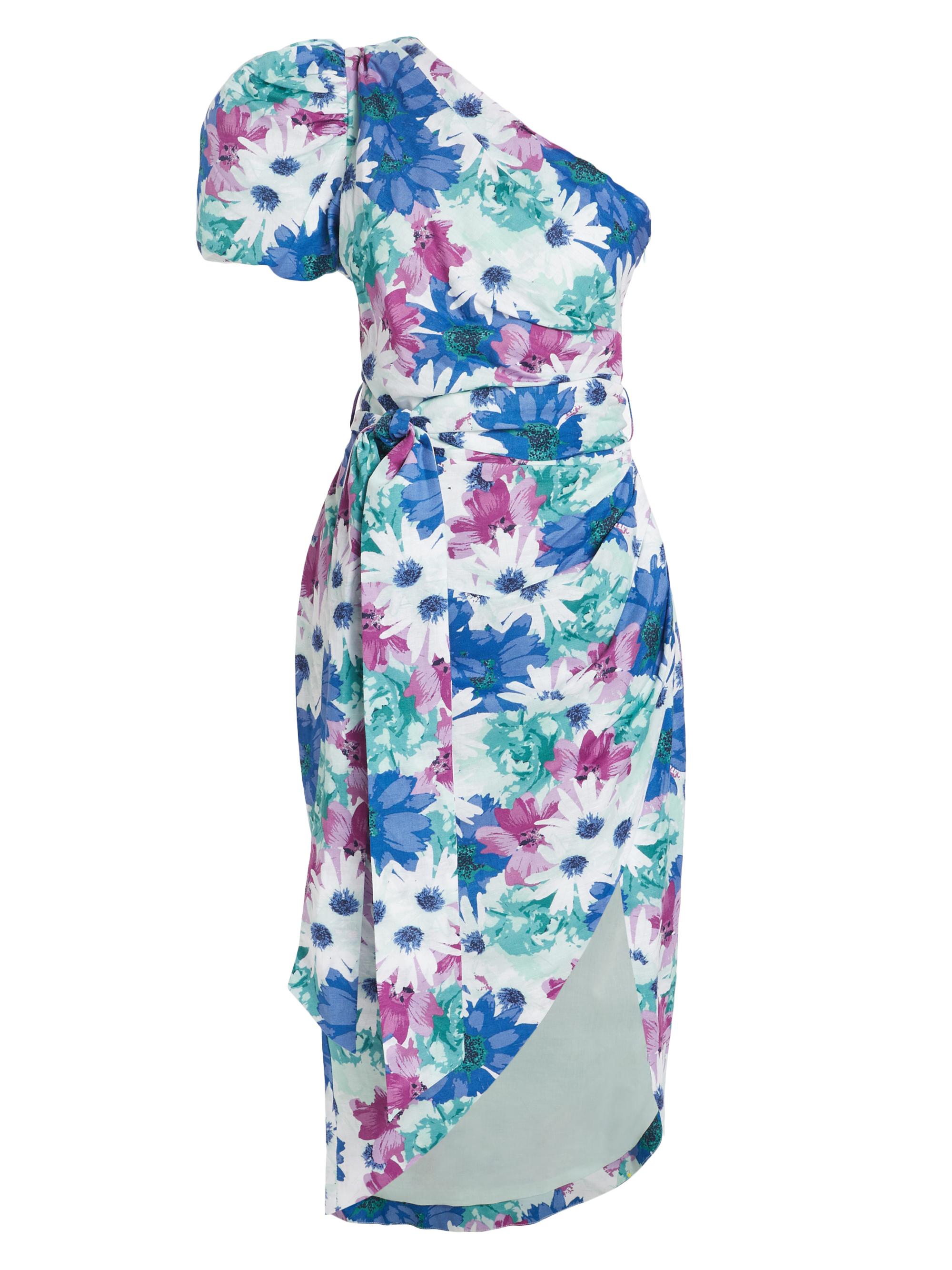 Elliatt Women's Cove Floral Linen Midi-Dress