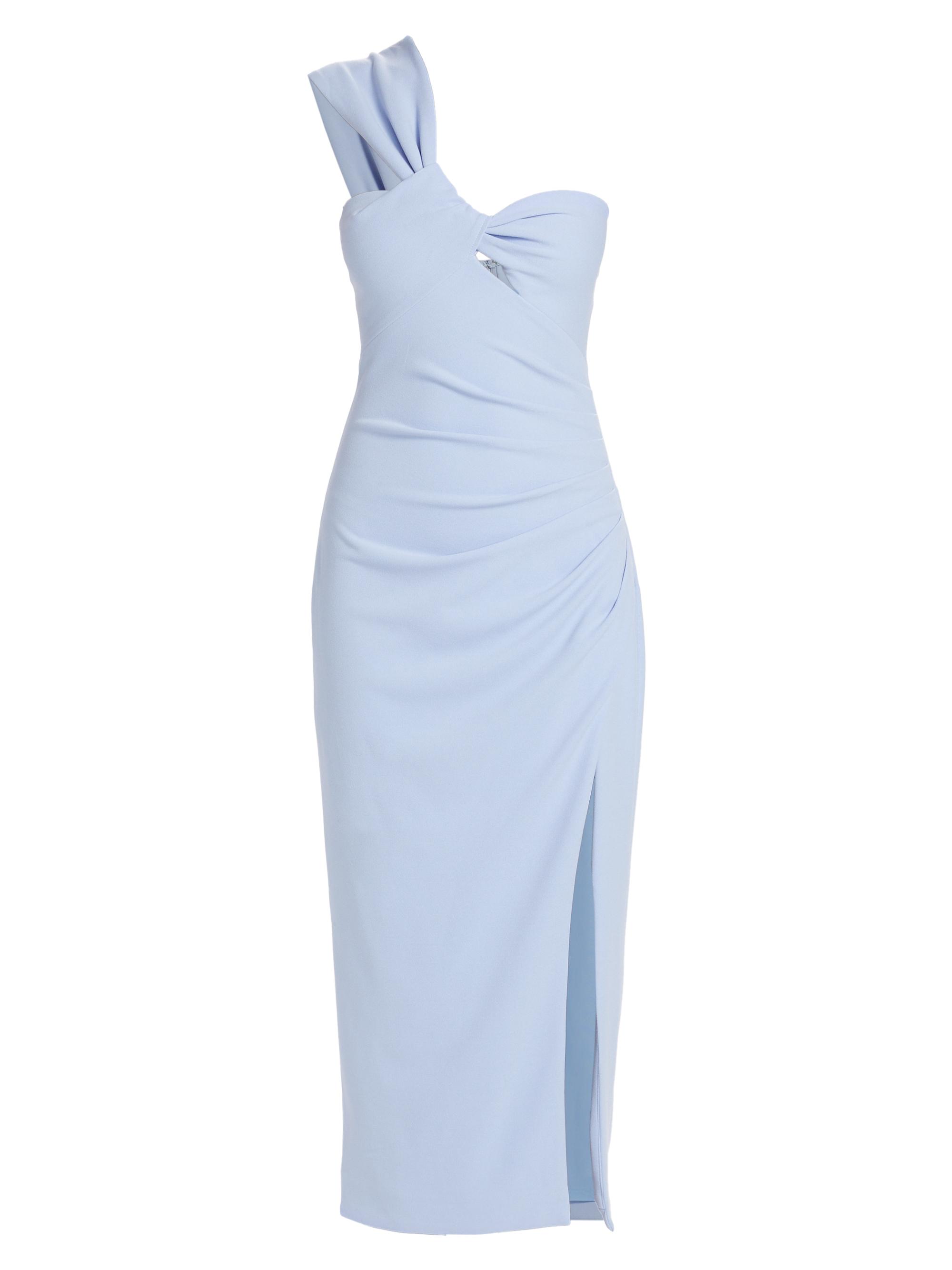 Elliatt Women's Fawn One-Shoulder Midi-Dress - Sky Blue