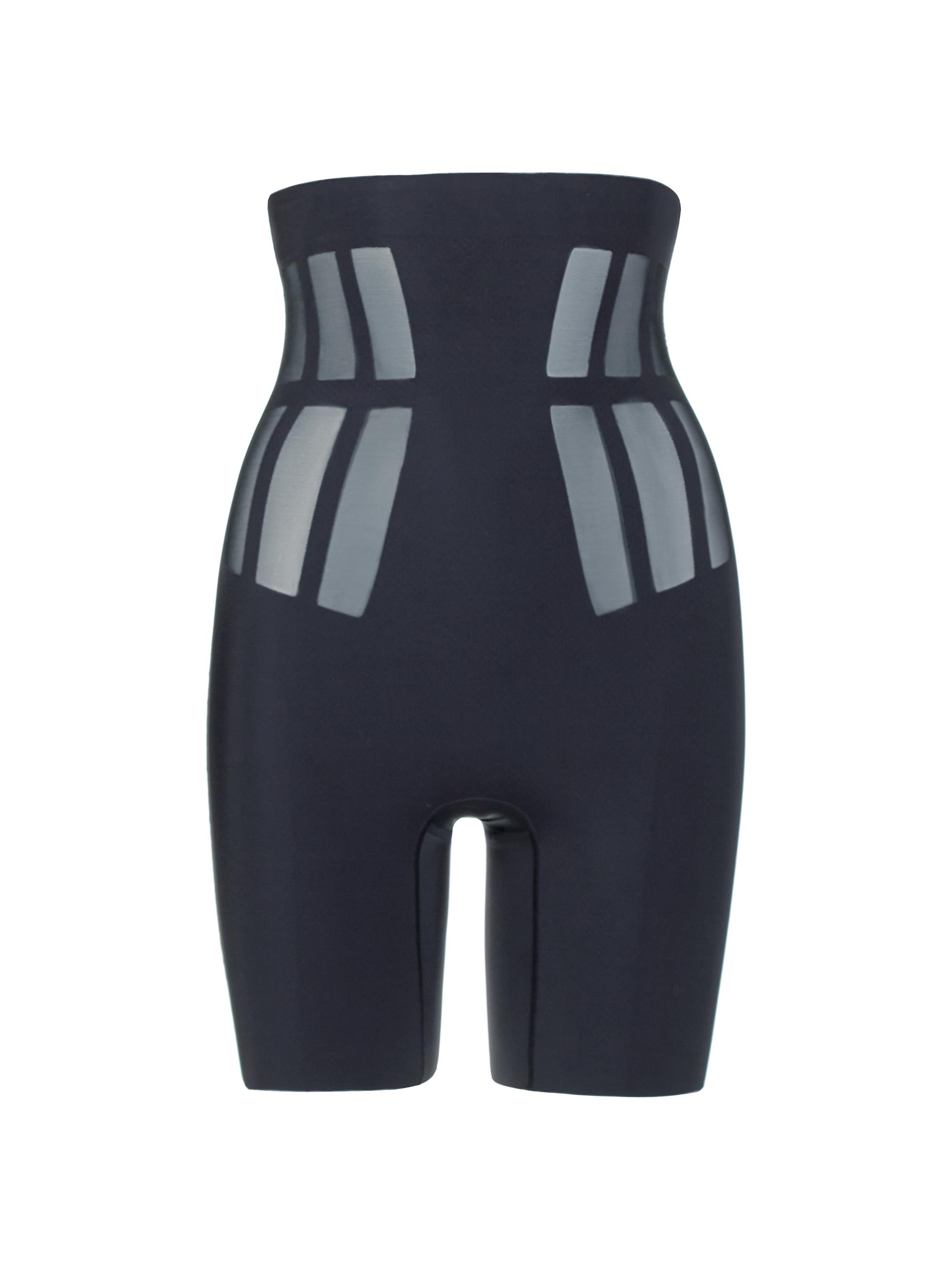 Commando Women's Control High-Rise Compression Shorts - Black