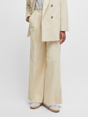 TOTEME White Relaxed-Fit Trousers