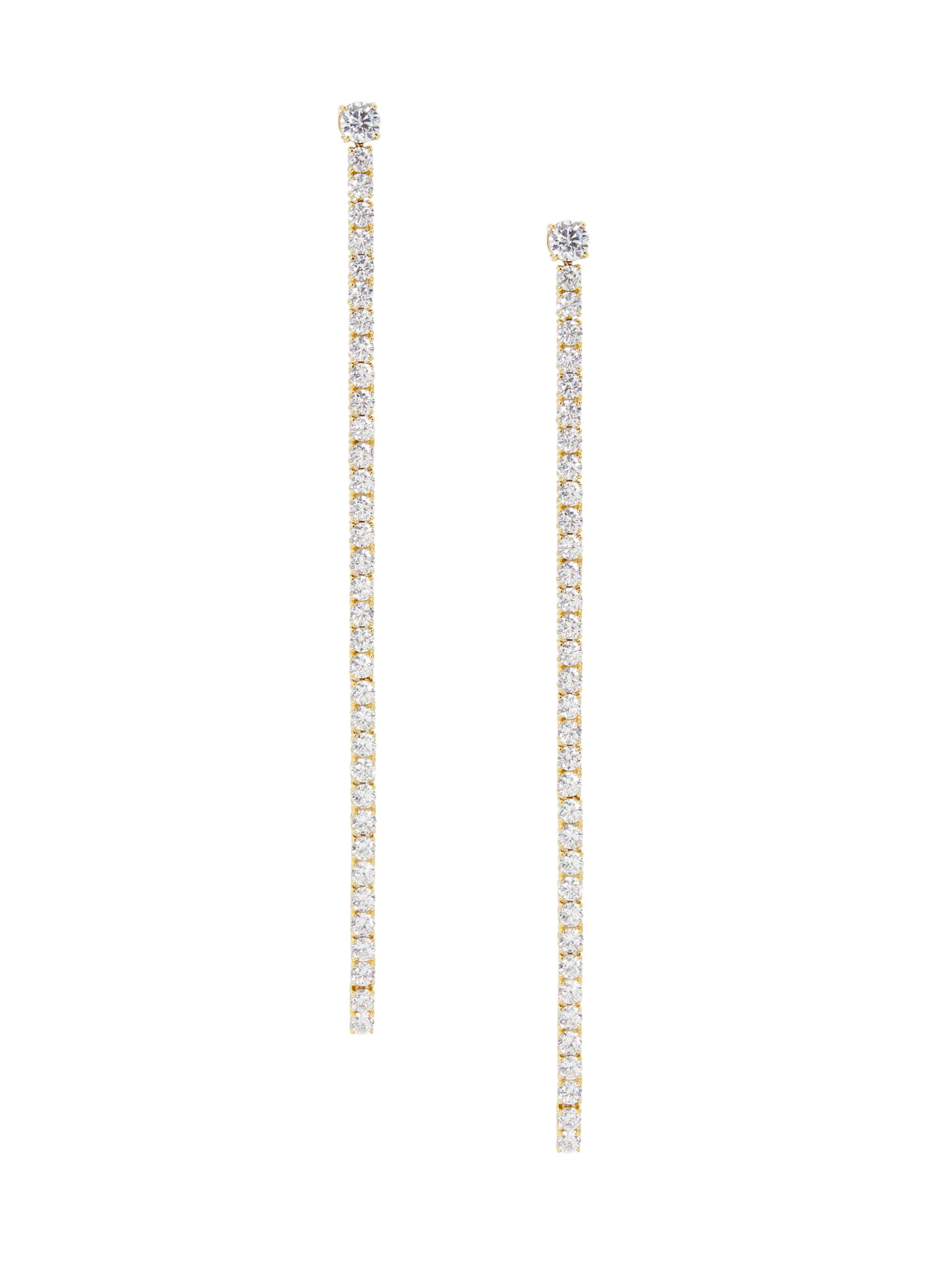 Adriana Orsini Women's Perfect 18K Gold-Plated & Cubic Zirconia Tennis Long Linear - Gold