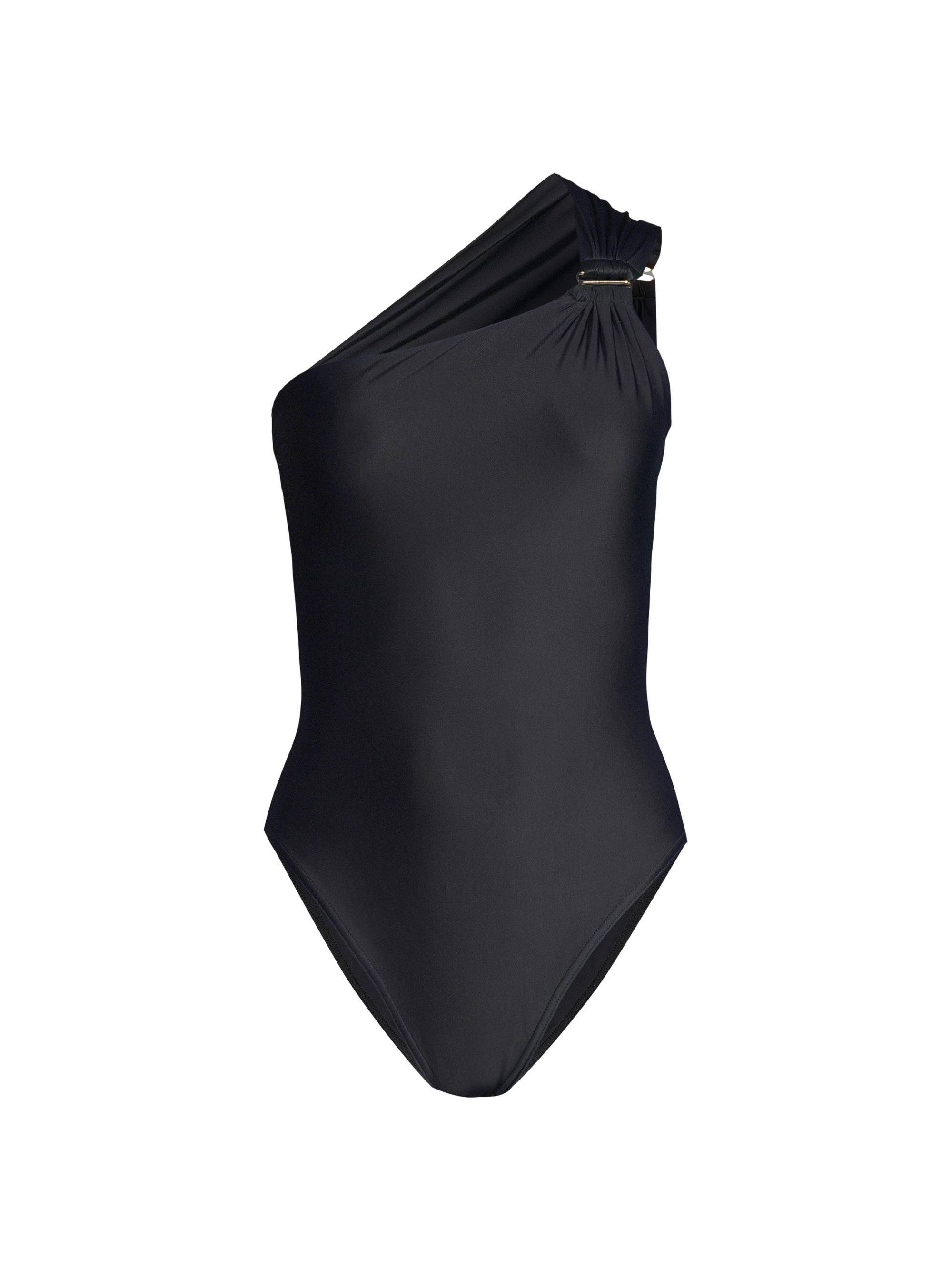 Milly Women's Carvico Vita One-Shoulder One-Piece Swimsuit - Black