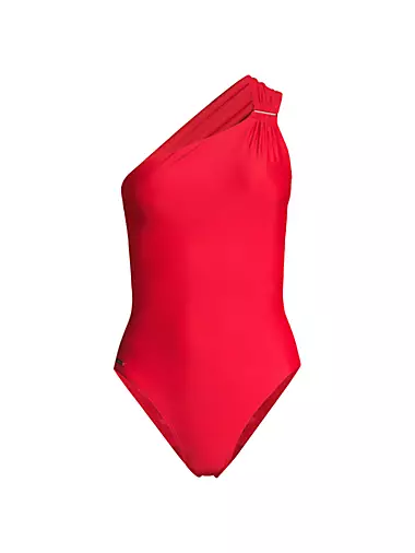Carvico Vita One-Shoulder One-Piece Swimsuit