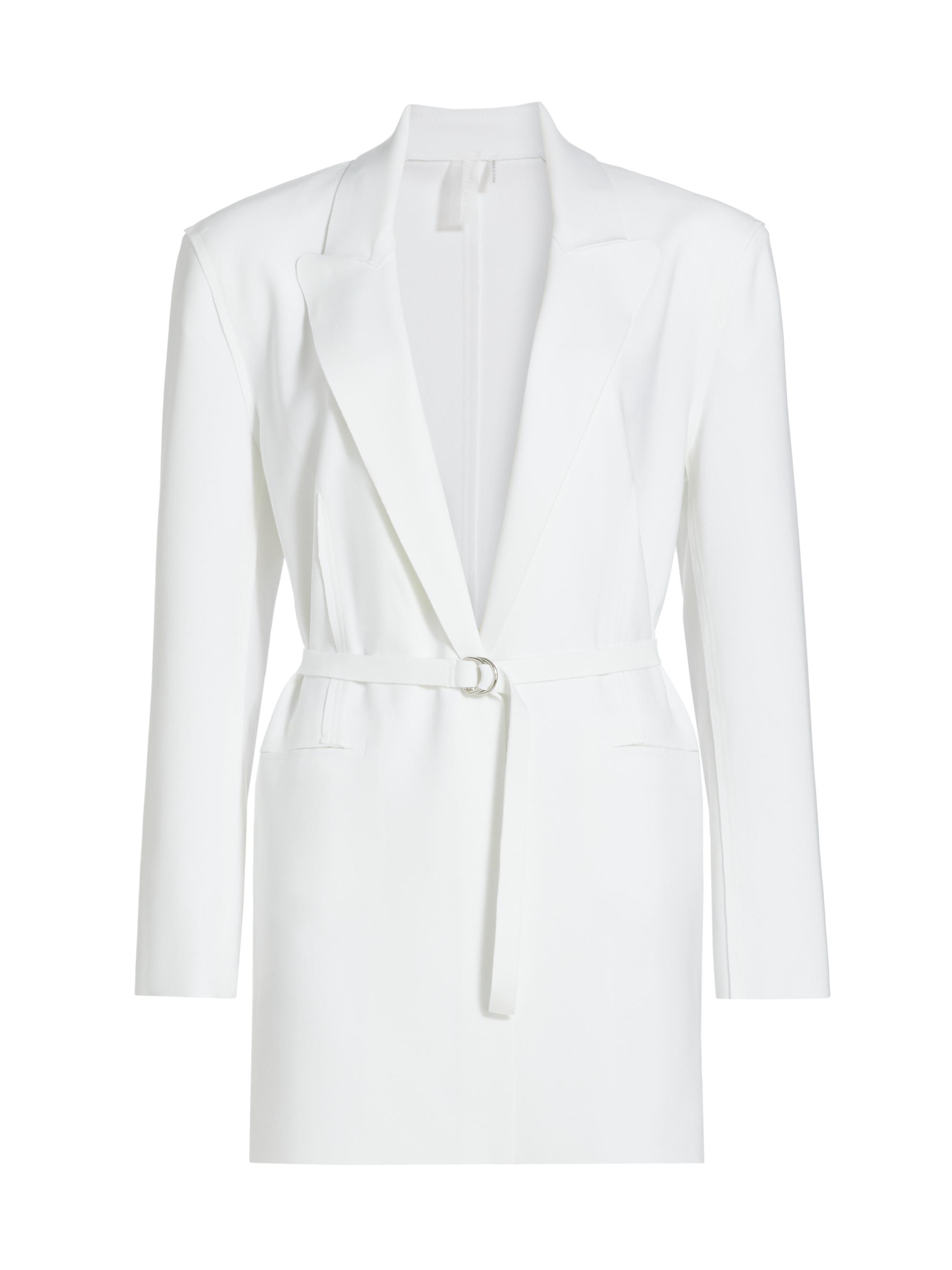 Norma Kamali Women's Easy Fit Sack Minidress - Snow White