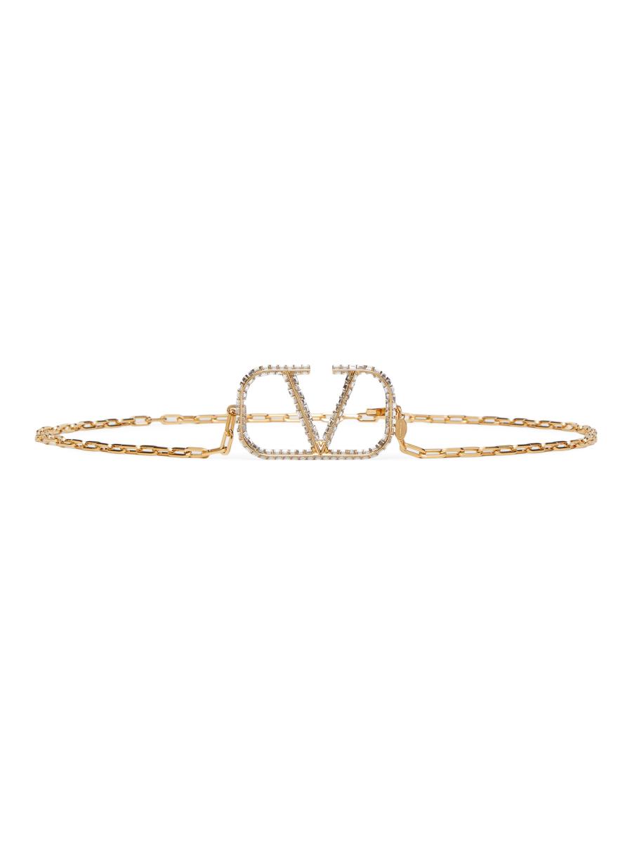 【関税&送料込】Valentino Garavani V Logo Signature Slingbac Vlogo Signature Metallic Slingback Pumps With Cornely