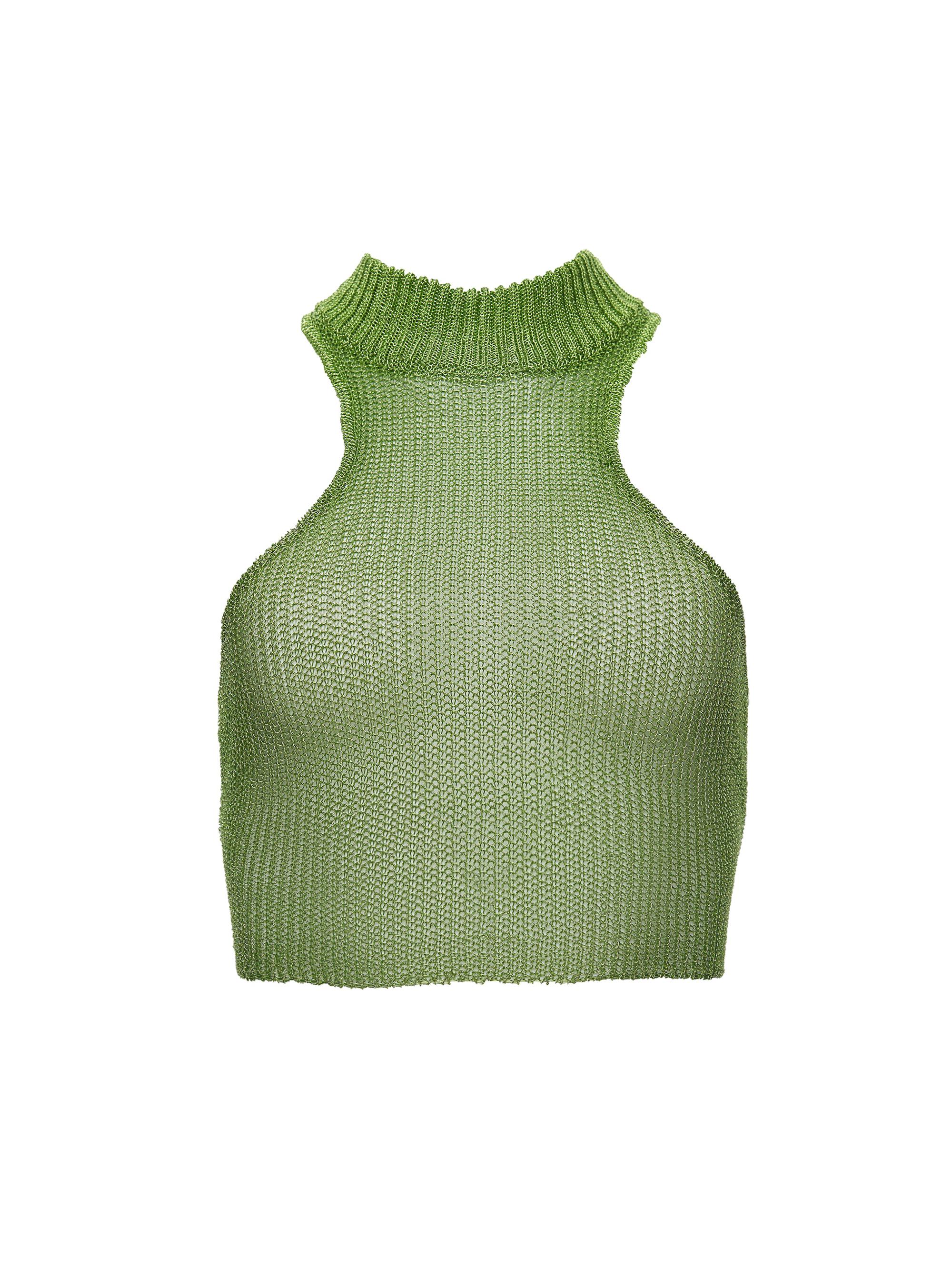 Ser.o.ya Women's Sundi Mock Top - Chartreuse