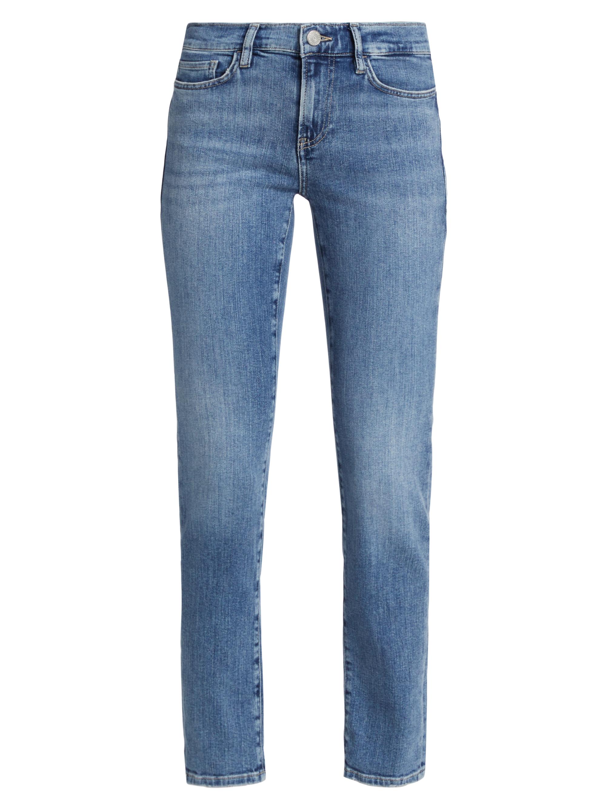 Frame Women's Le Garcon Mid-Rise Skinny Jeans - Daphne Blue