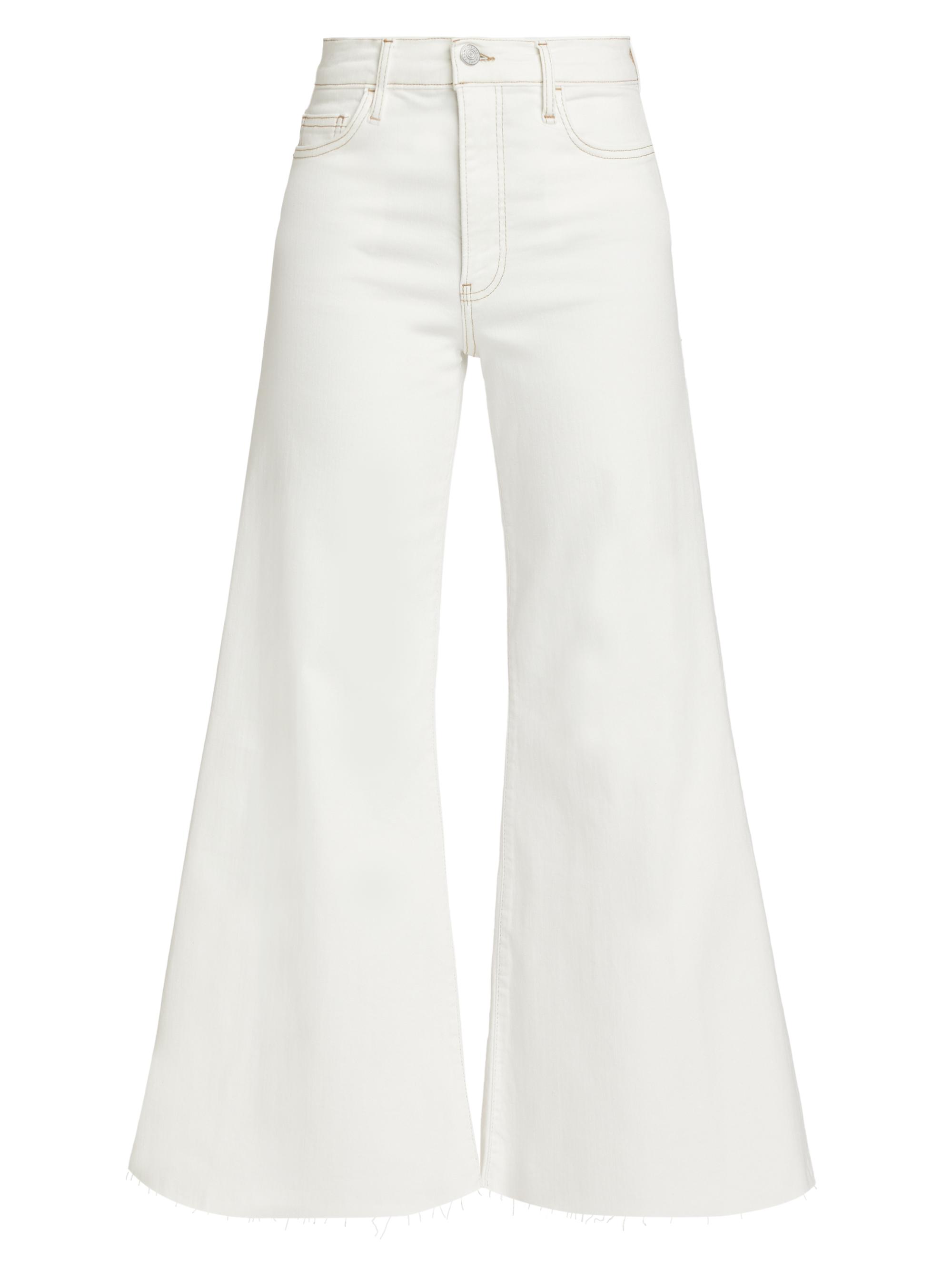 Frame Women's Le Palazzo Crop Wide-Leg Jeans - Au Natural Clean