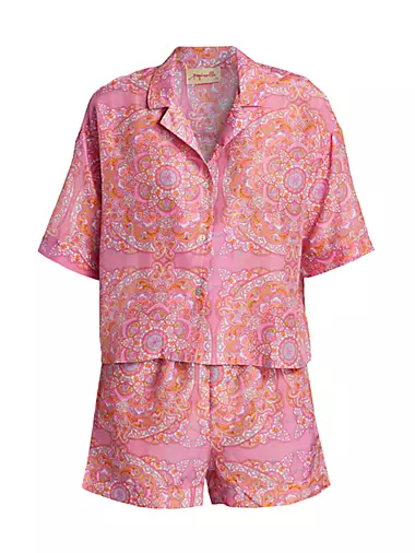 Women's Silk Designer Pajamas