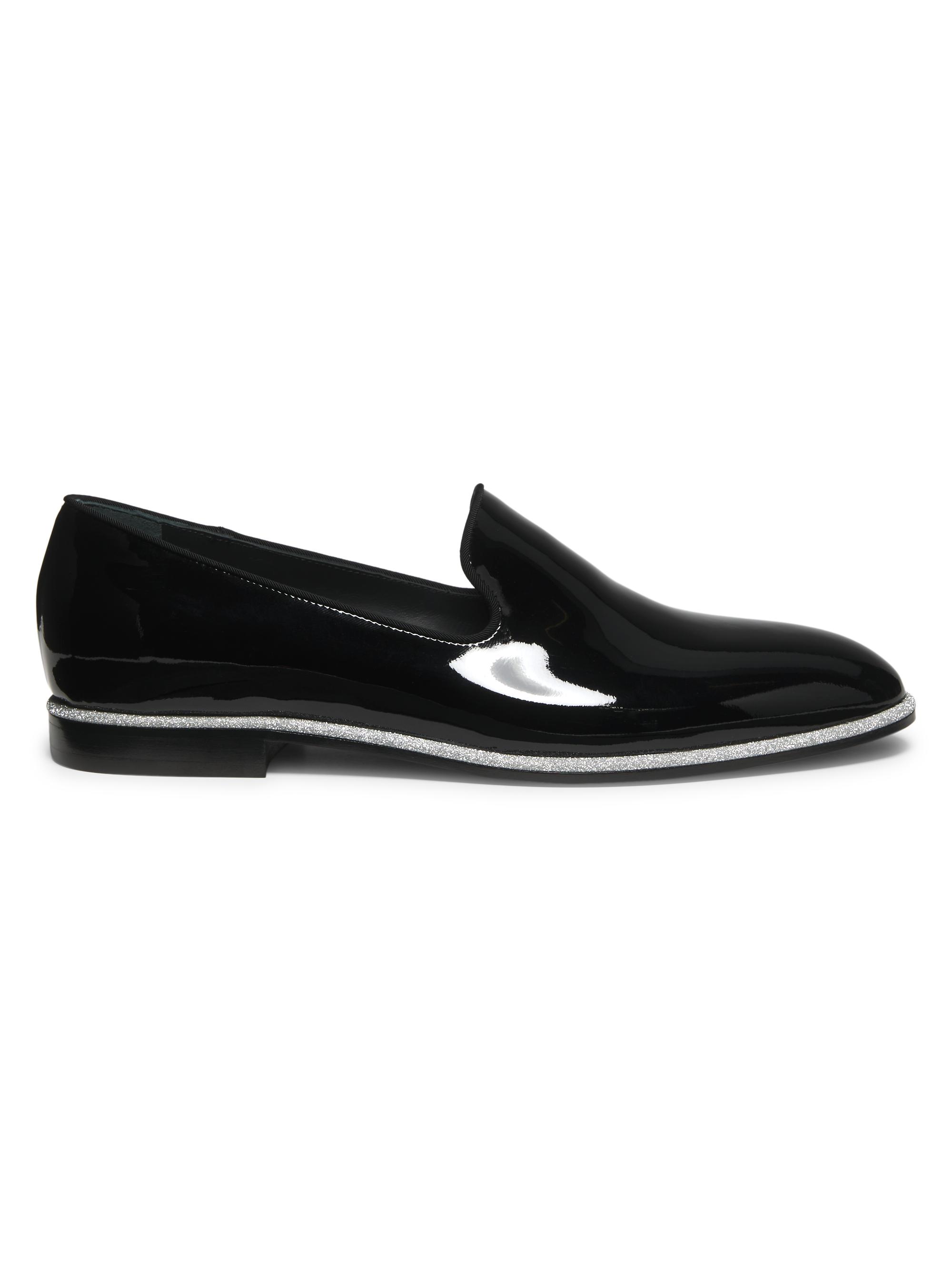 Giuseppe Zanotti Men's Patent Leather Loafers - Nero
