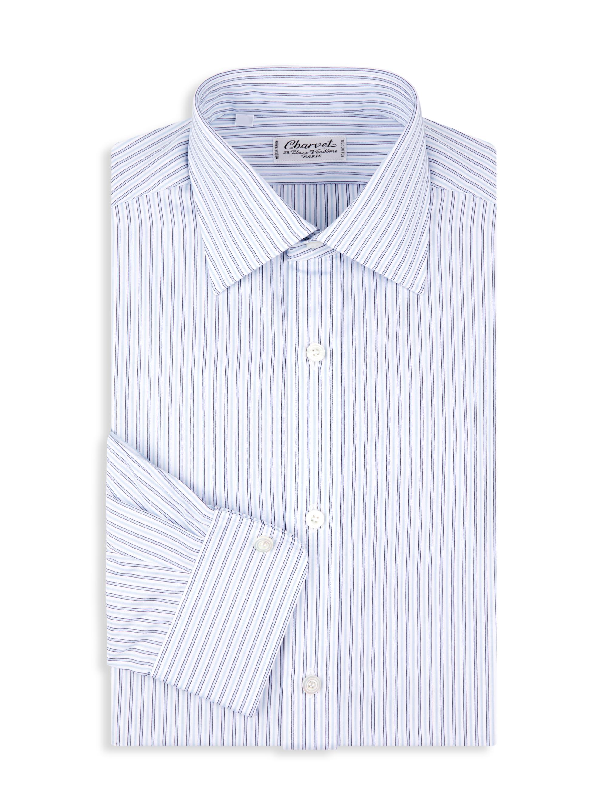Charvet Striped Dress Shirt | Saks Fifth Avenue
