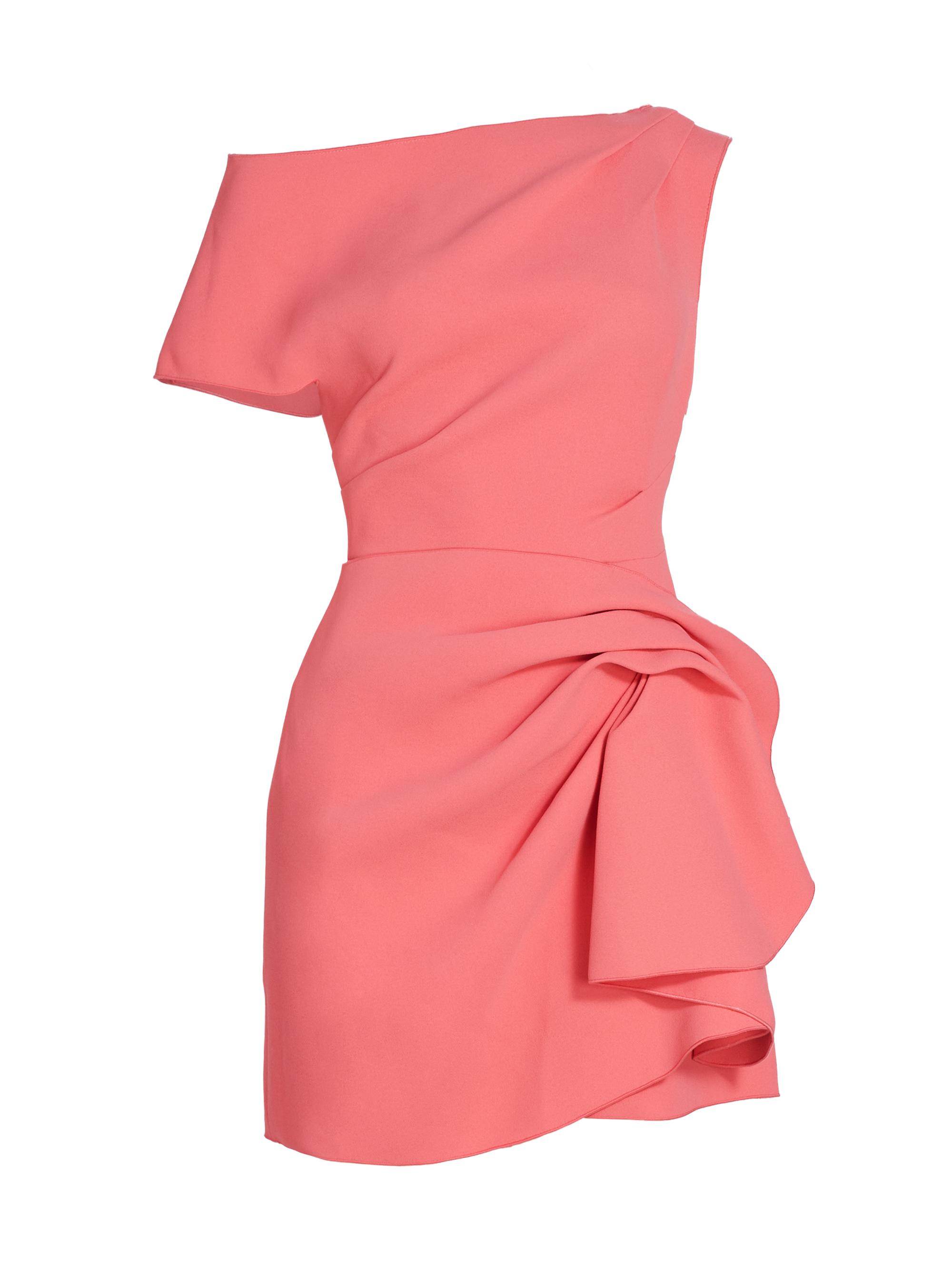 Acler Women's Eddington Draped Minidress - Pink Rose