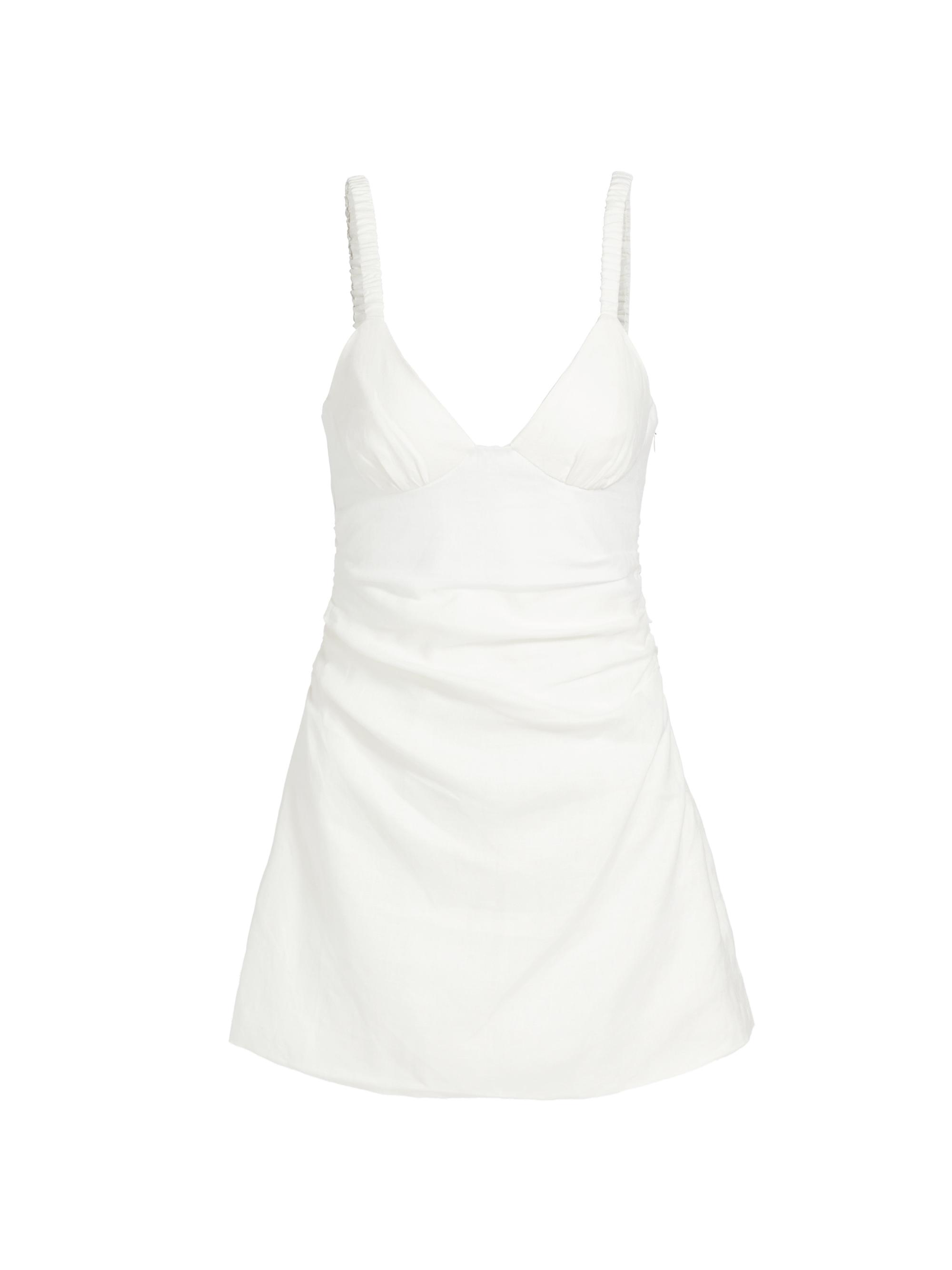 SIR. Women's Primrose Linen Ruched Minidress -