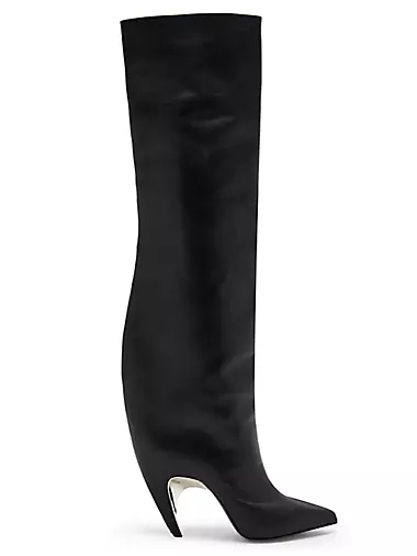 Armadillo 105MM Leather Thigh-High Boots