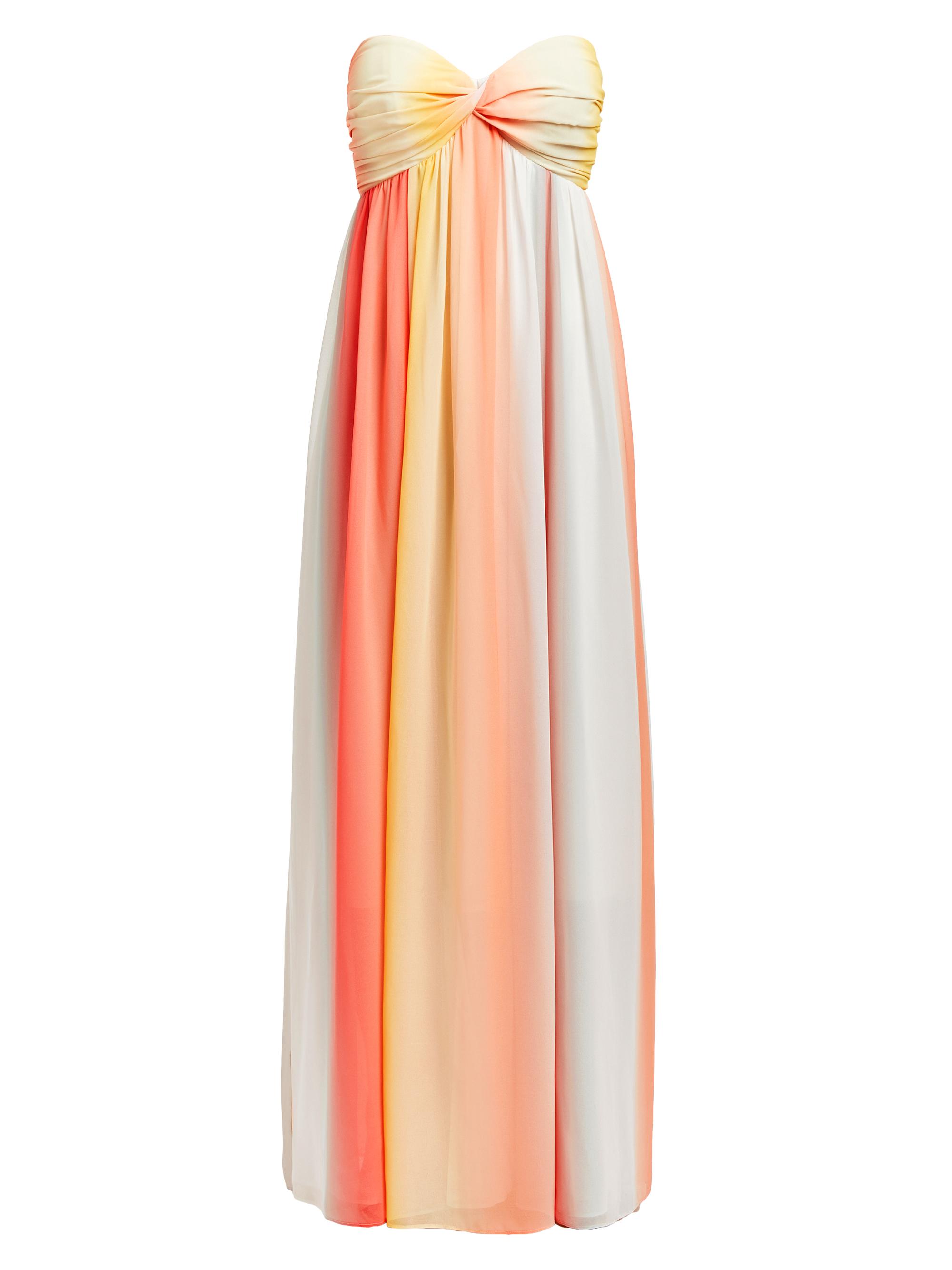 Mestiza New York Women's Margarita Ombré Chiffon Cape Gown - Ombre Multi