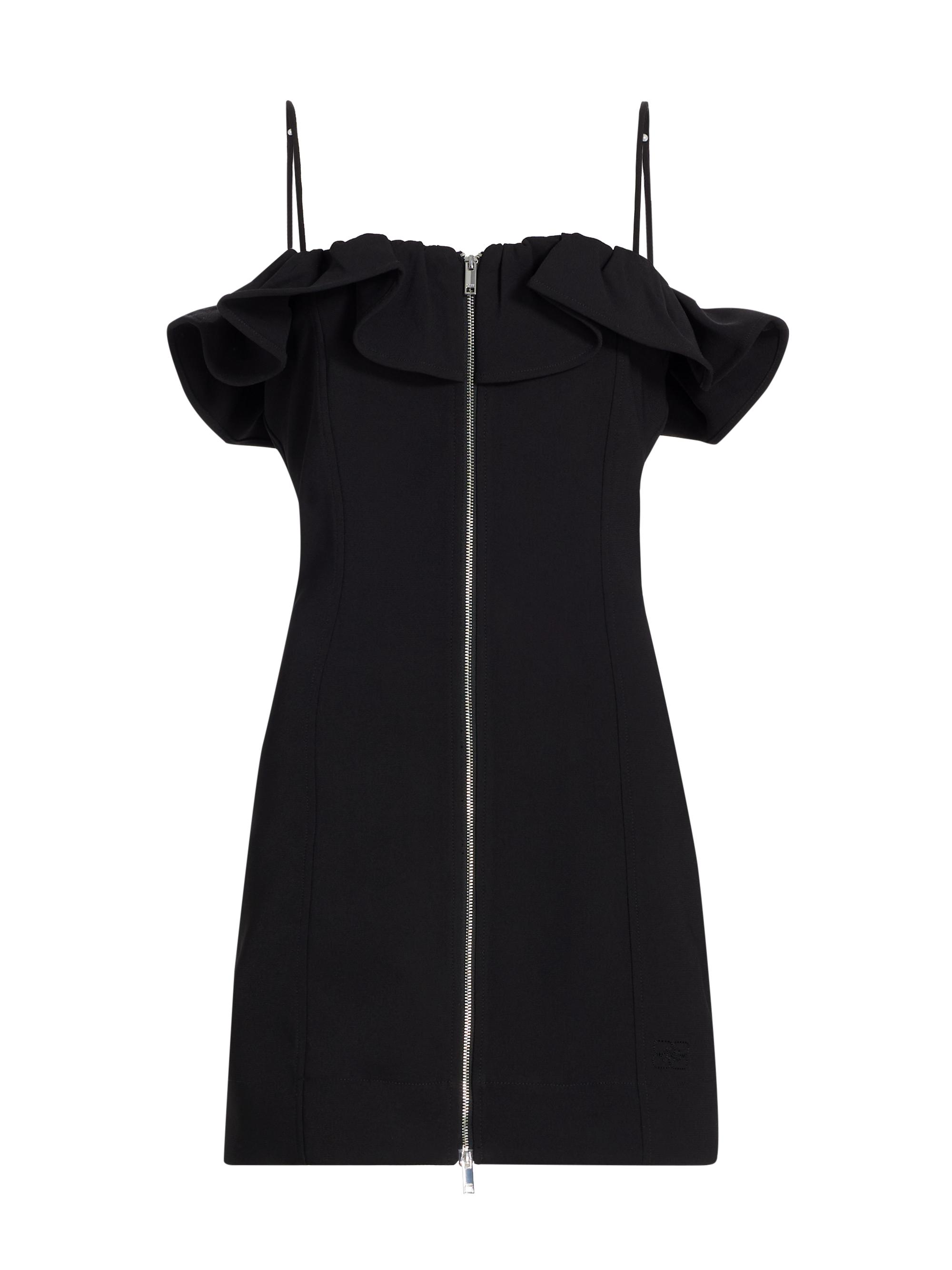 knee length dresses for ladies Bonded Crepe Mini Dress main image 1