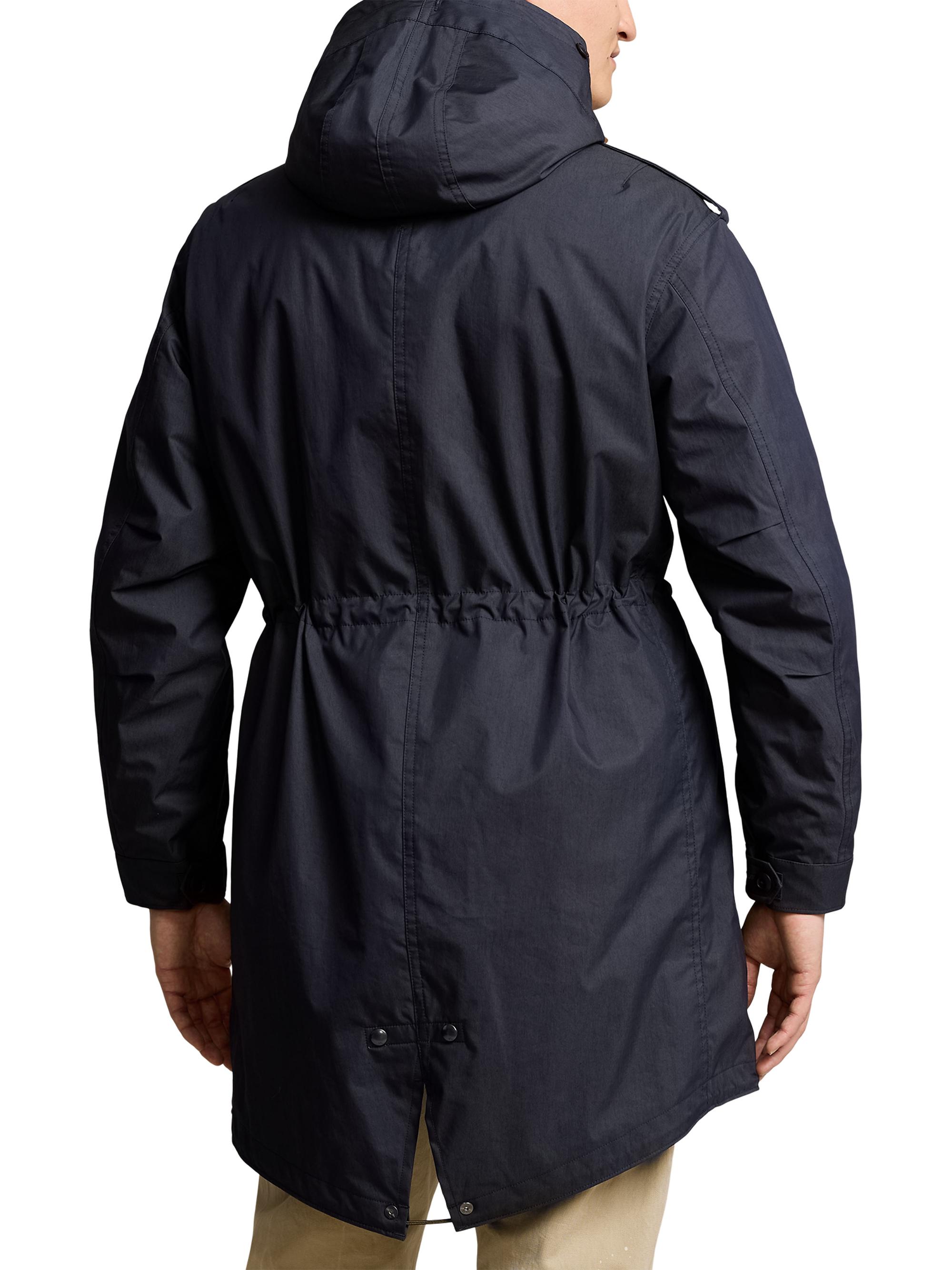 Polo Ralph Lauren Marsh 3-in-1 Hooded Cotton-Nylon Lined Coat