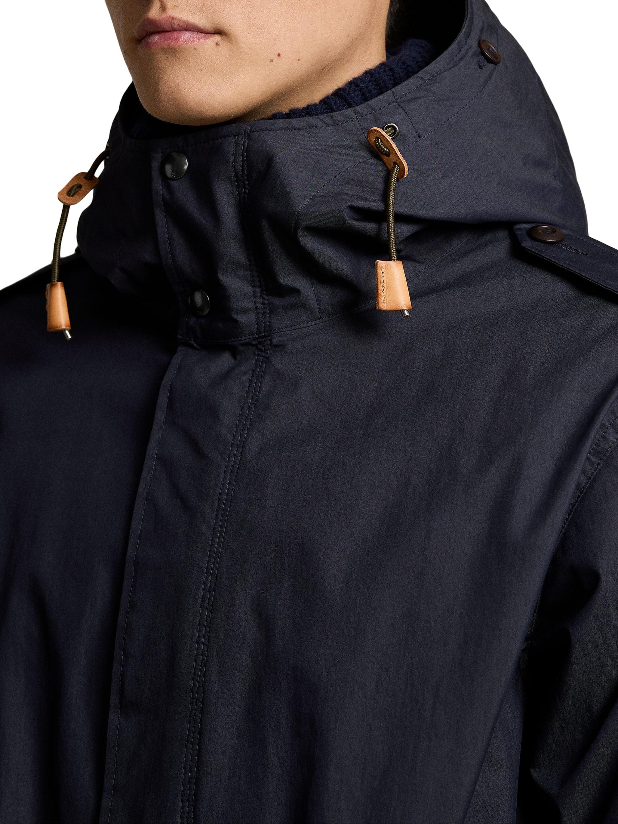 Polo Ralph Lauren Marsh 3-in-1 Hooded Cotton-Nylon Lined Coat