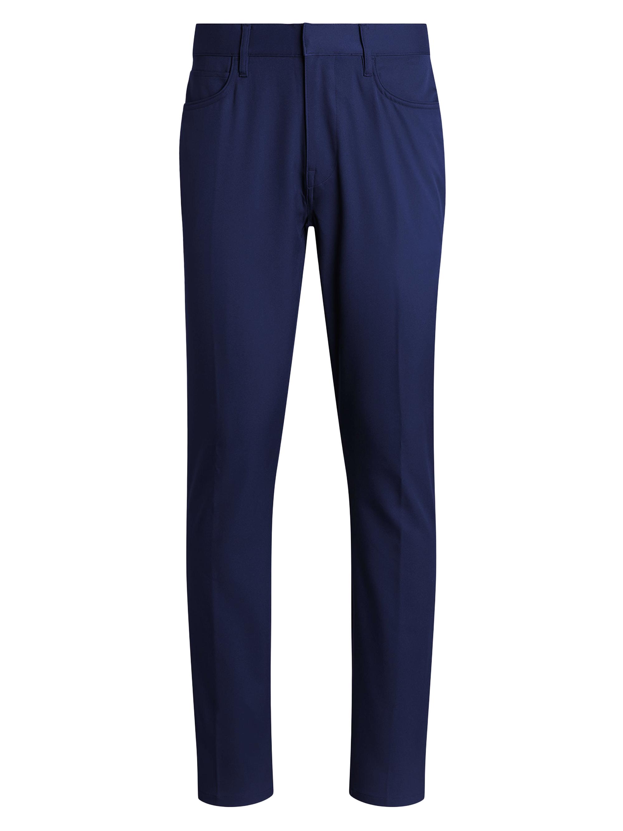 RLX Ralph Lauren Men's Tech Five-Pocket Slim-Fit Pants - Refined Navy