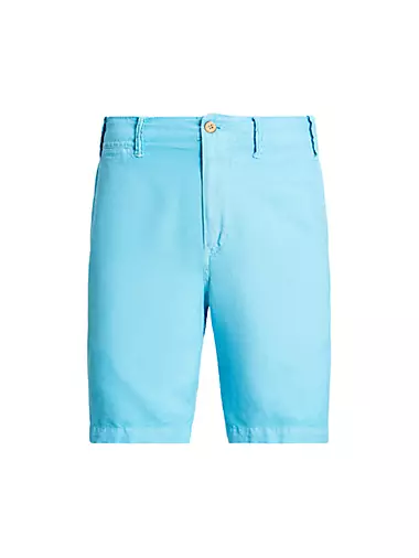 POLO RALPH LAUREN Men's 9 inch Classic Fit Blue Striped Shorts