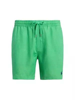 Brunello Cucinelli Kids pinstripe linen shorts - Blue