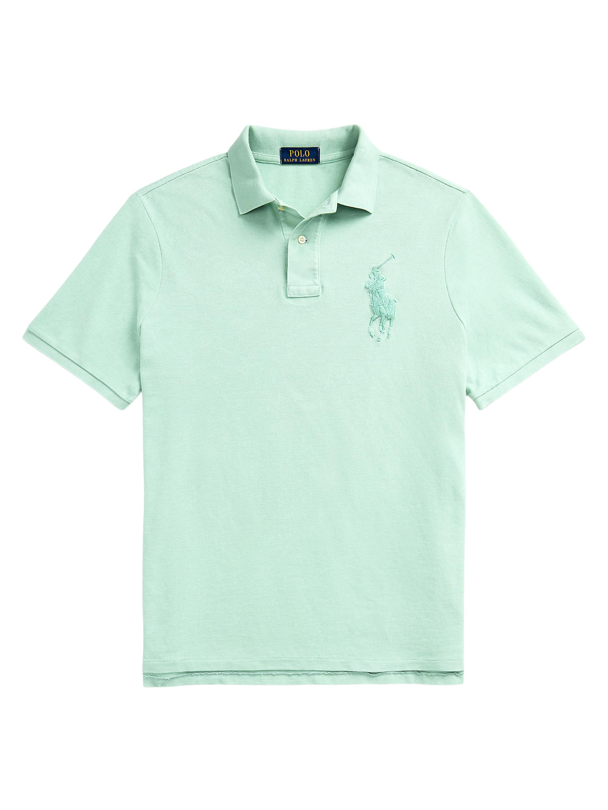 Polo Ralph Lauren Men's Polo Bear Cotton-Blend Polo Shirt - Celadon